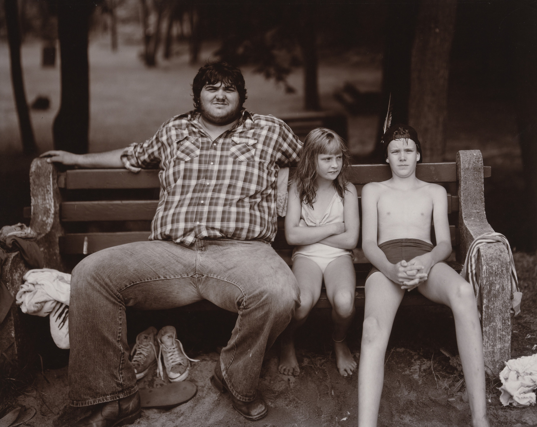 Judith Joy Ross. Untitled, from Eurana Park, Weatherly, Pennsylvania. 1982
