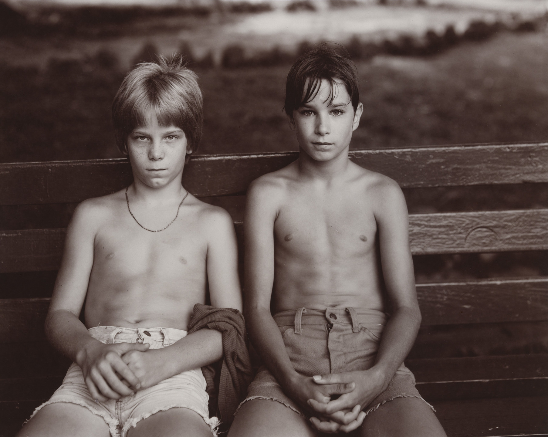 Judith Joy Ross. Untitled, from Eurana Park, Weatherly, Pennsylvania. 1982