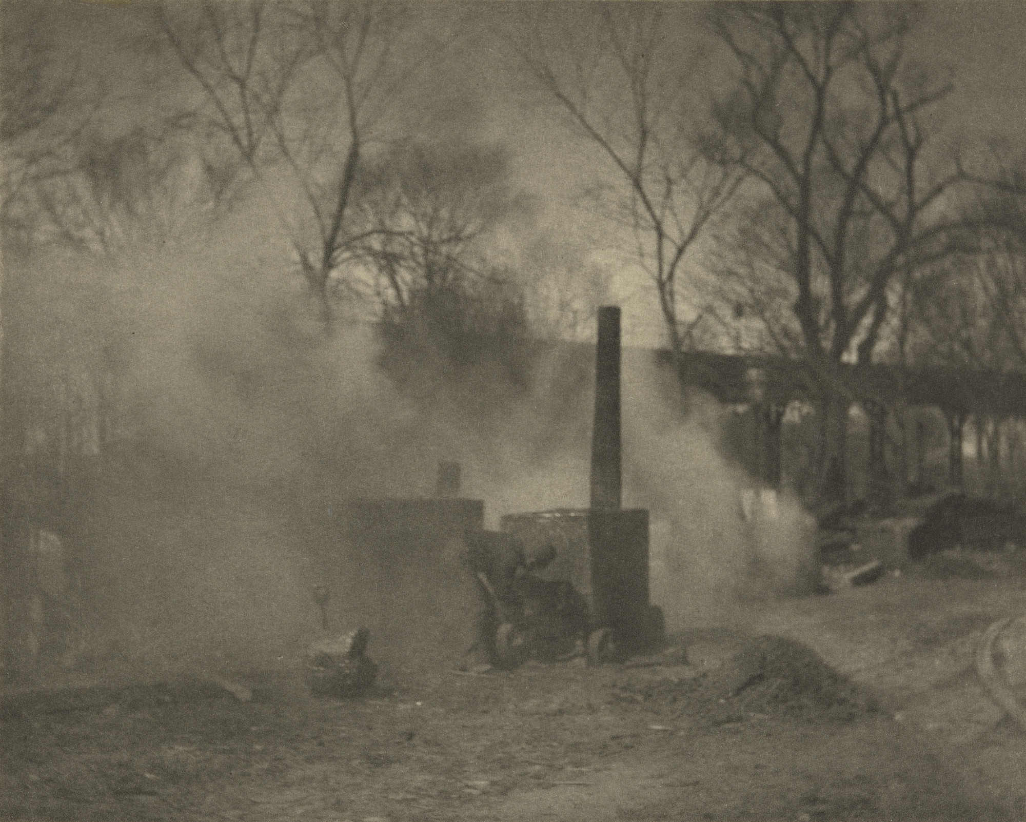 Alfred Stieglitz. The Asphalt Paver, New York