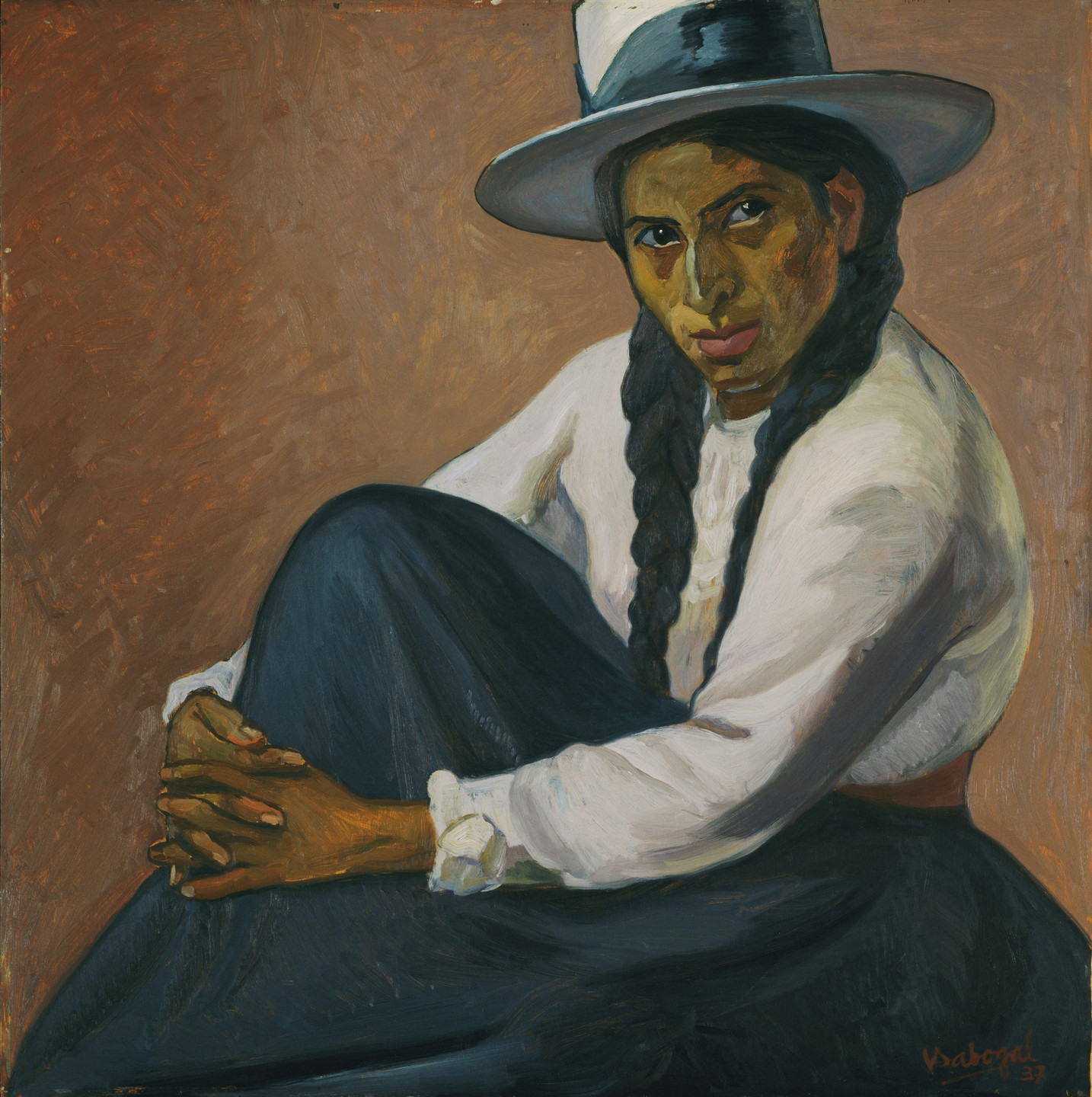 José Sabogal. Young Girl from Ayacucho. 1937