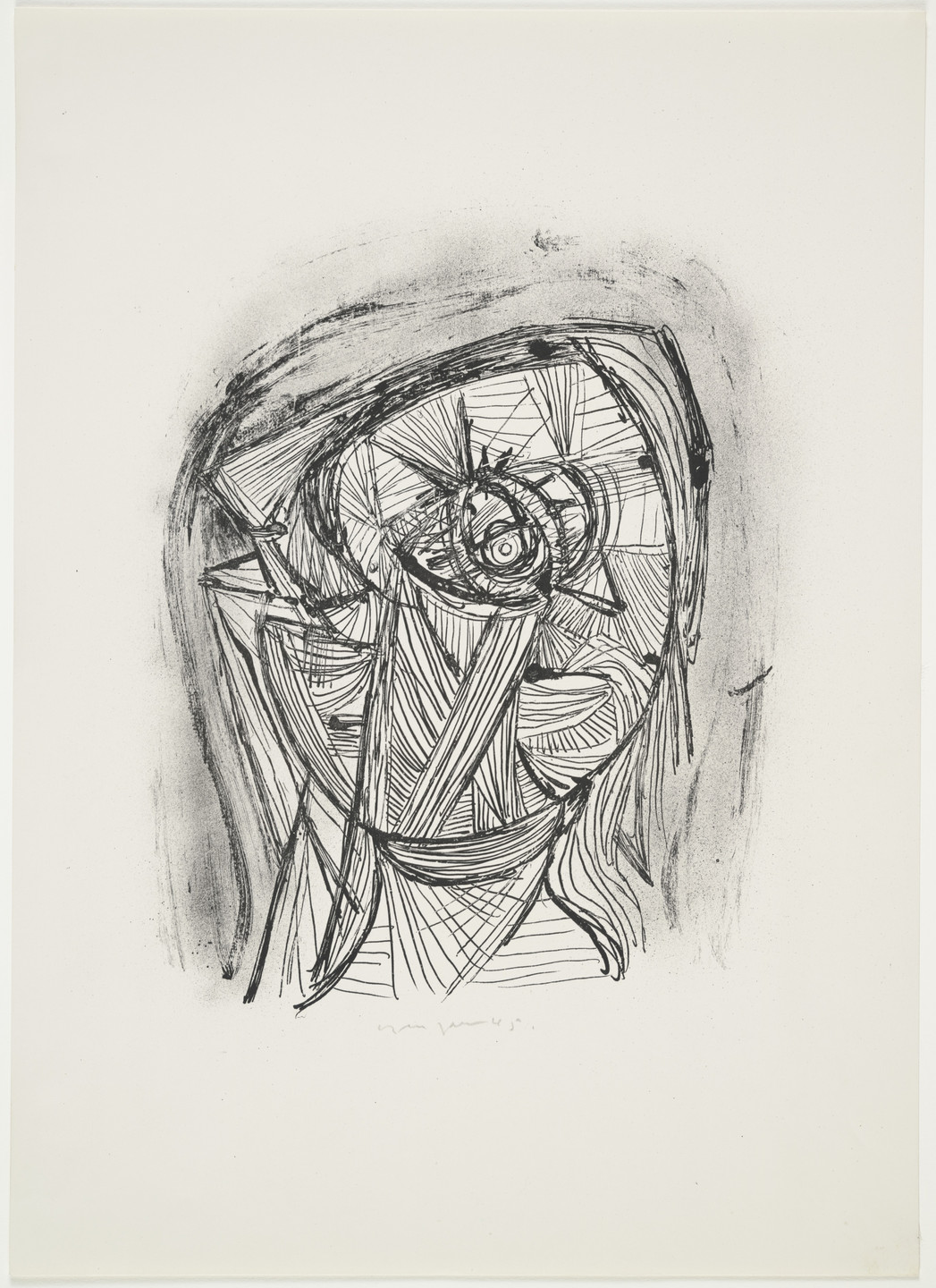 Asger Jorn. Untitled from 8 Lithografier (8 Lithographs). 1945