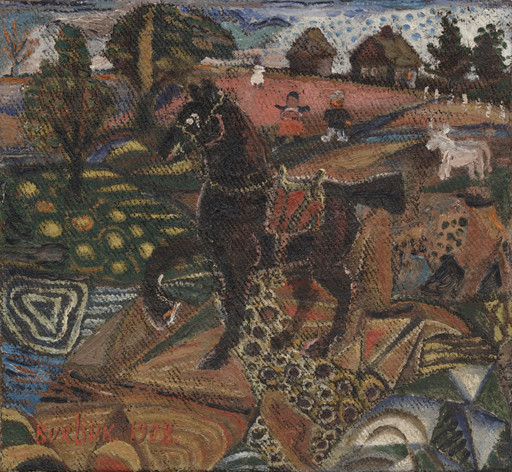 David Burliuk. Untitled. 1908