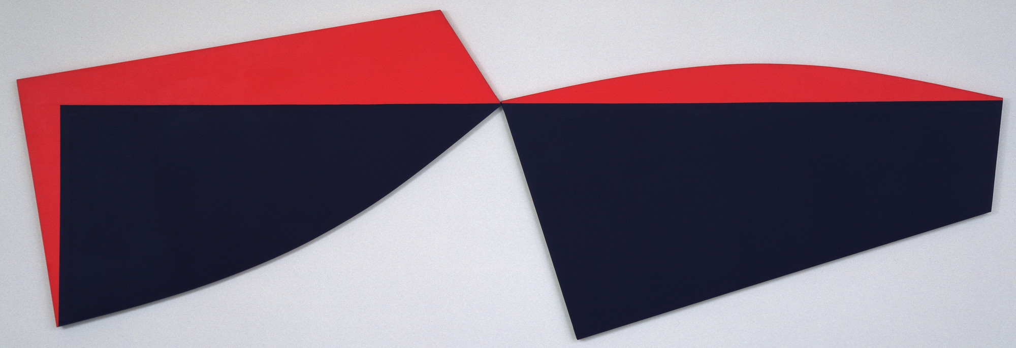 Leon Polk Smith. Red Wing, Number 1 from the Form Space series. 1979