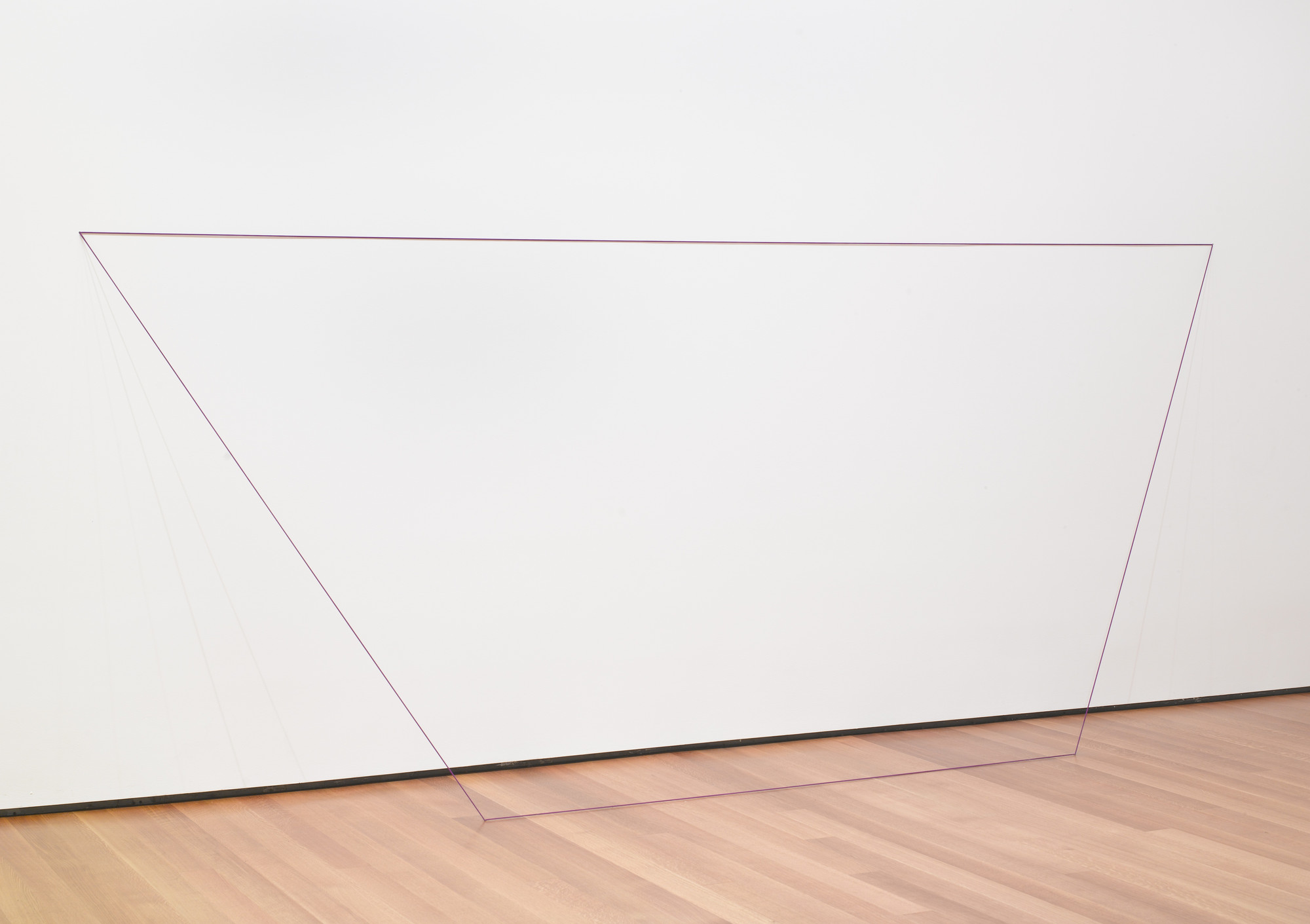 Fred Sandback. Untitled. 1967