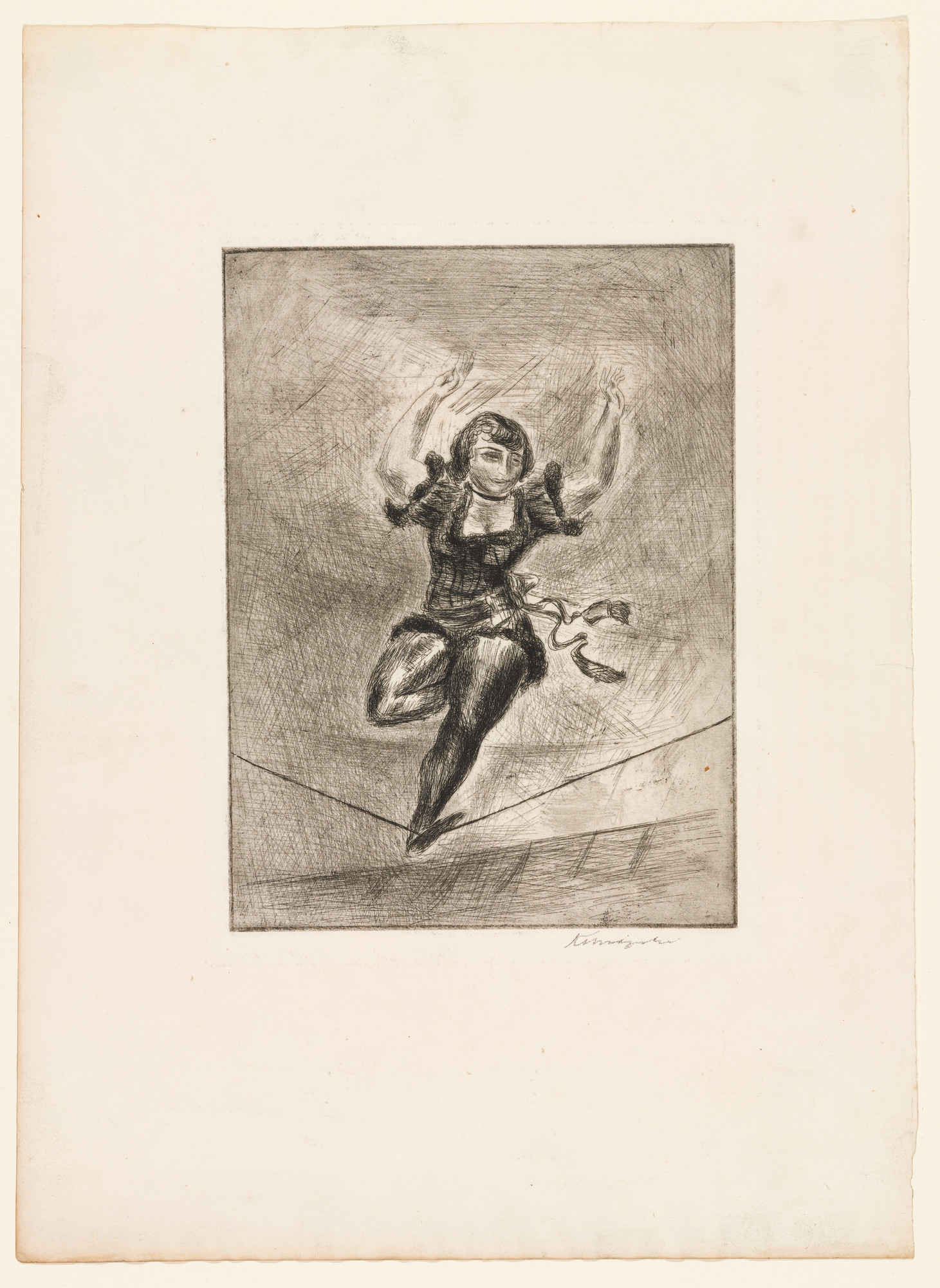 Yasuo Kuniyoshi. Aerialist