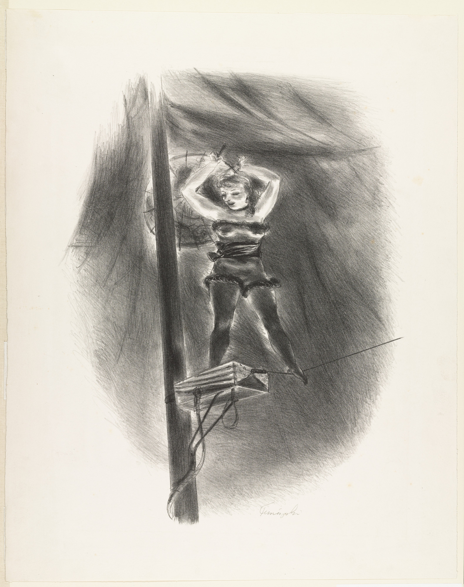 Yasuo Kuniyoshi. Wire Performer