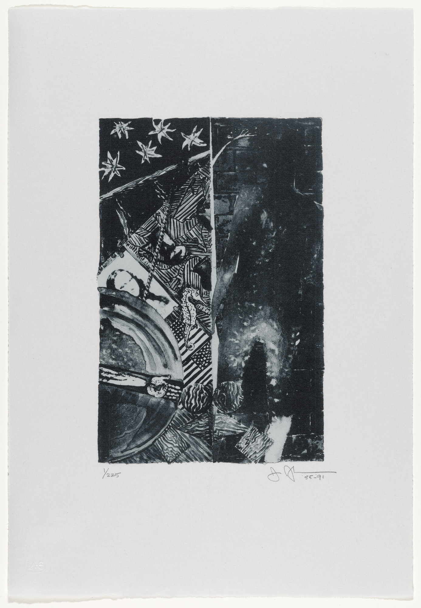 Jasper Johns. Summer (Blue)