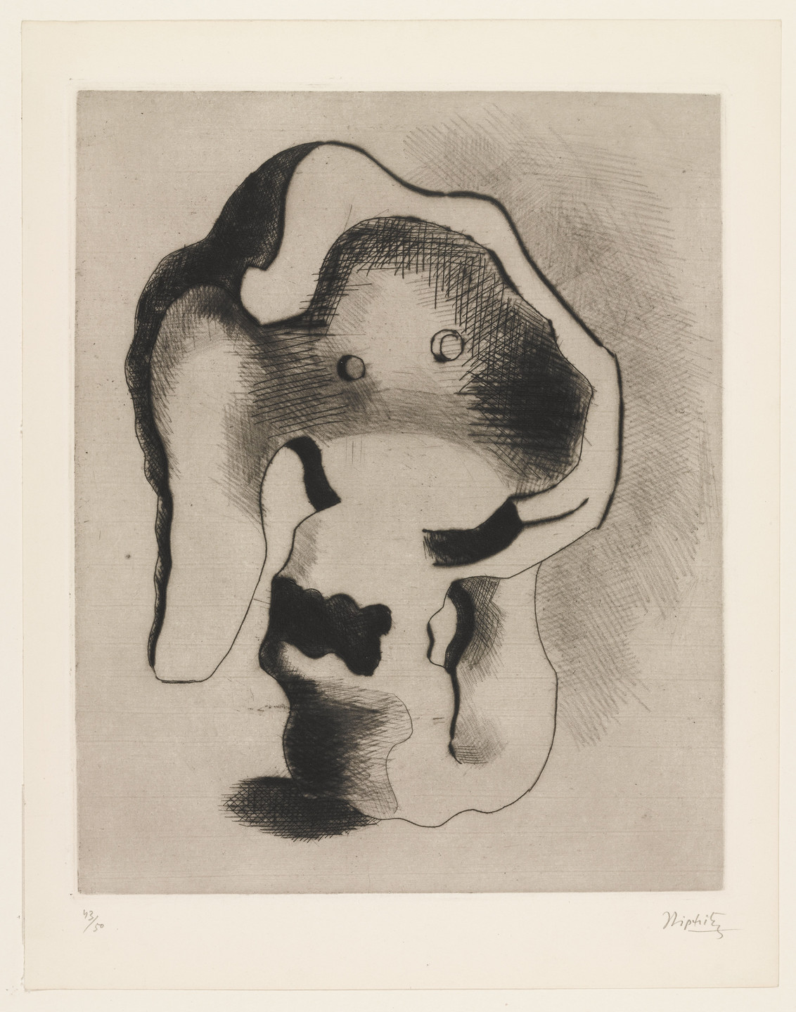 Jacques Lipchitz. Plate (folio 29) from 23 Gravures. 1935