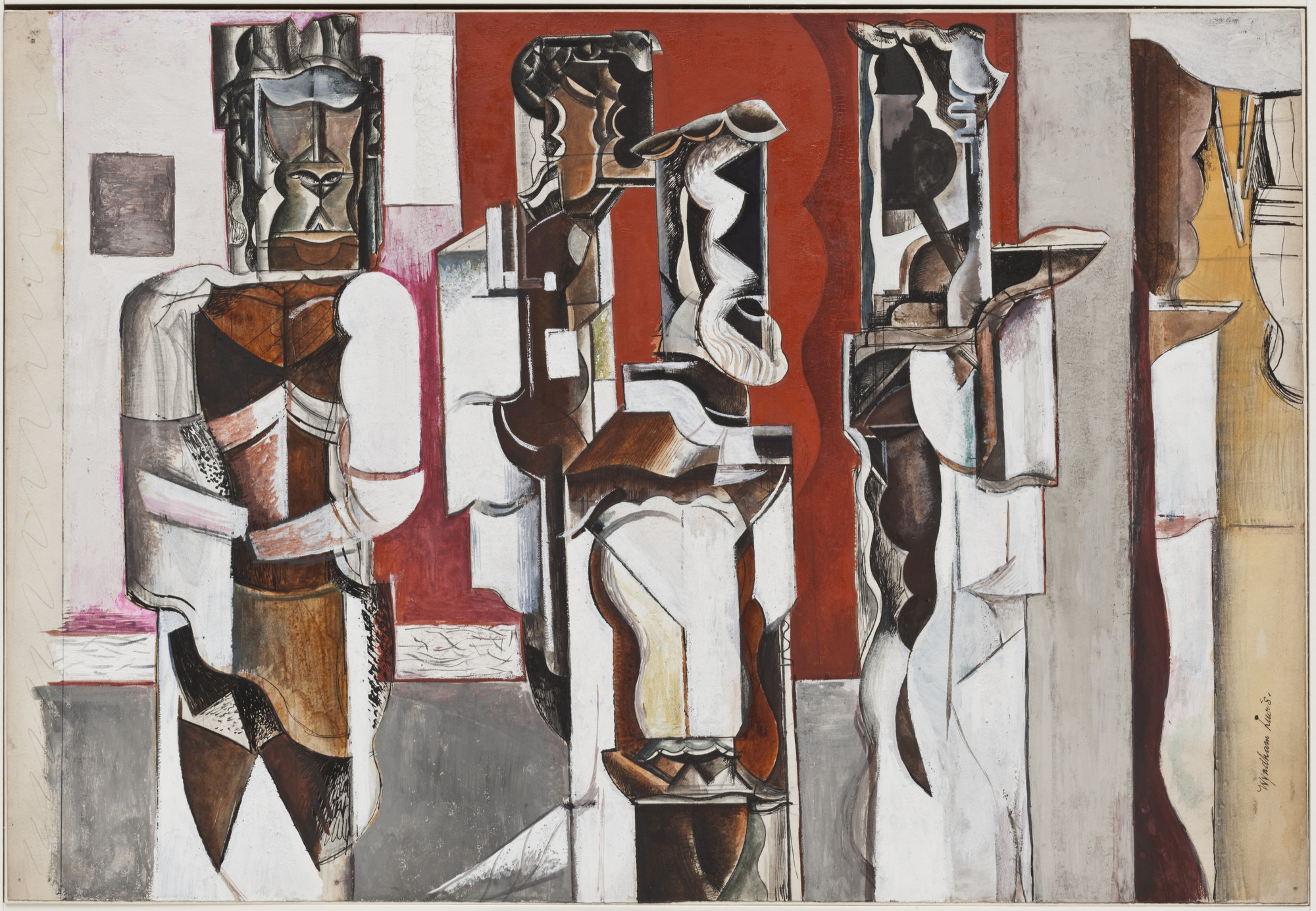 Wyndham Lewis. Roman Actors. (1934)