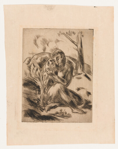 Woman with a Dog