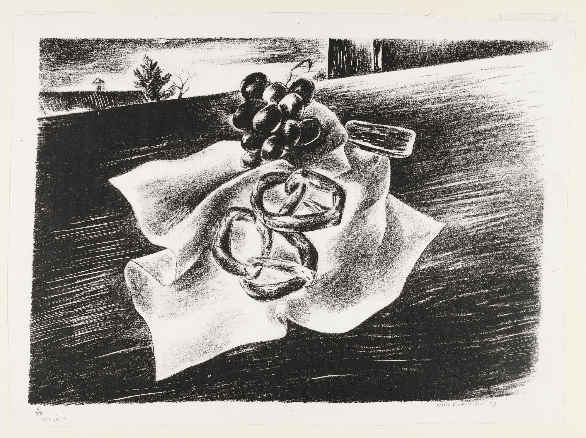 Yasuo Kuniyoshi. Pretzels