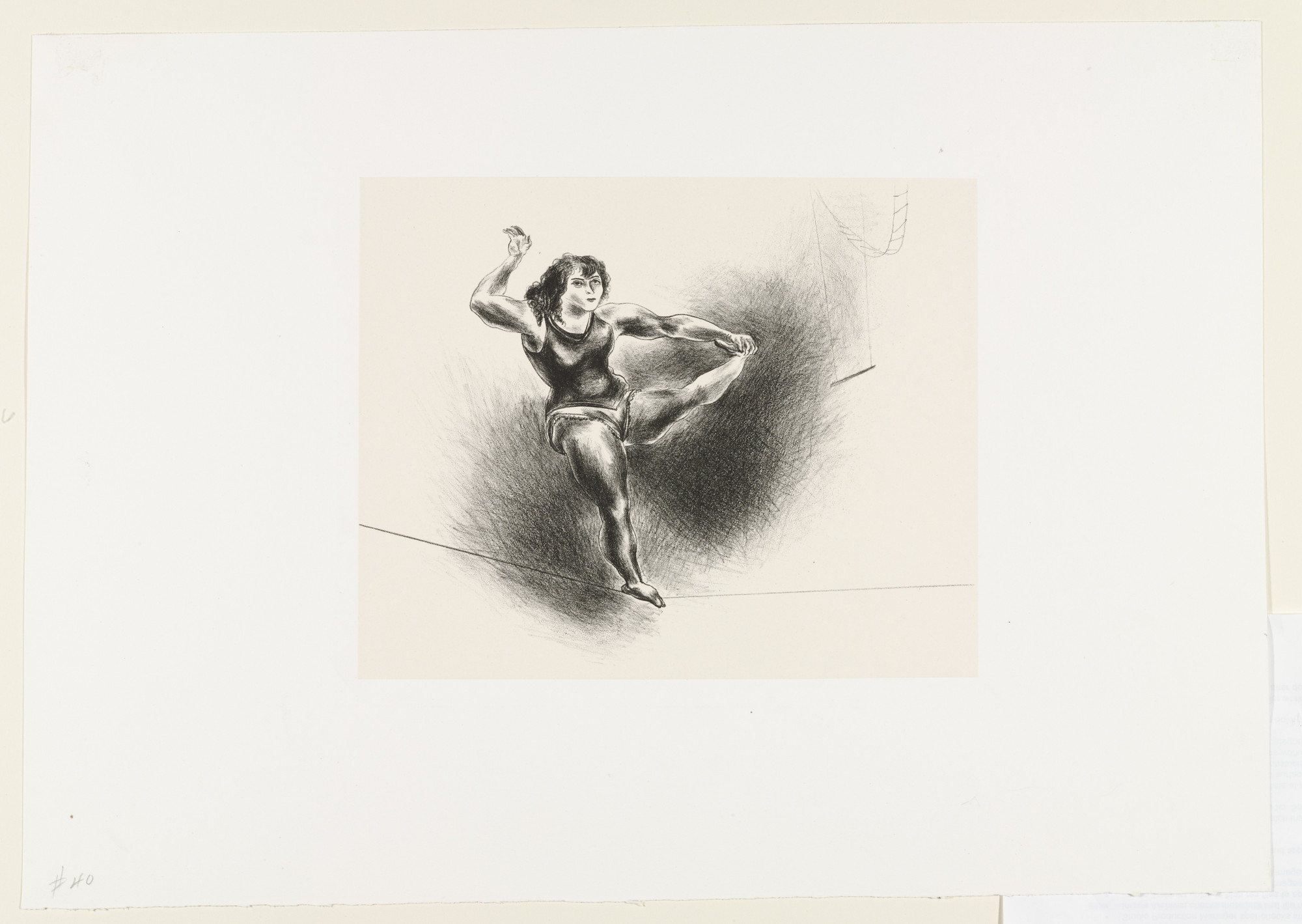 Yasuo Kuniyoshi. Wire Walker