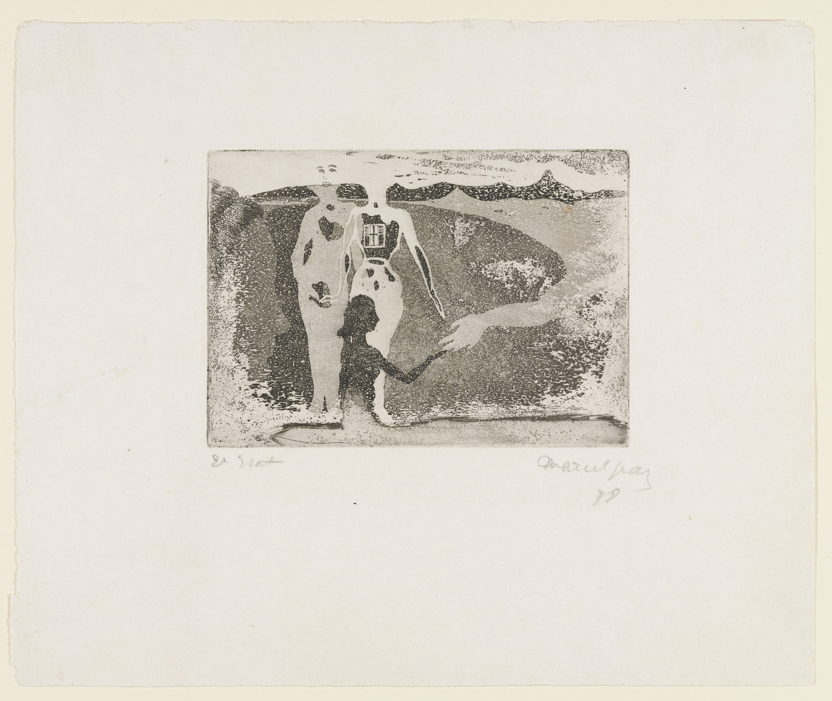 Marcel Jean. Untitled, second state. 1938