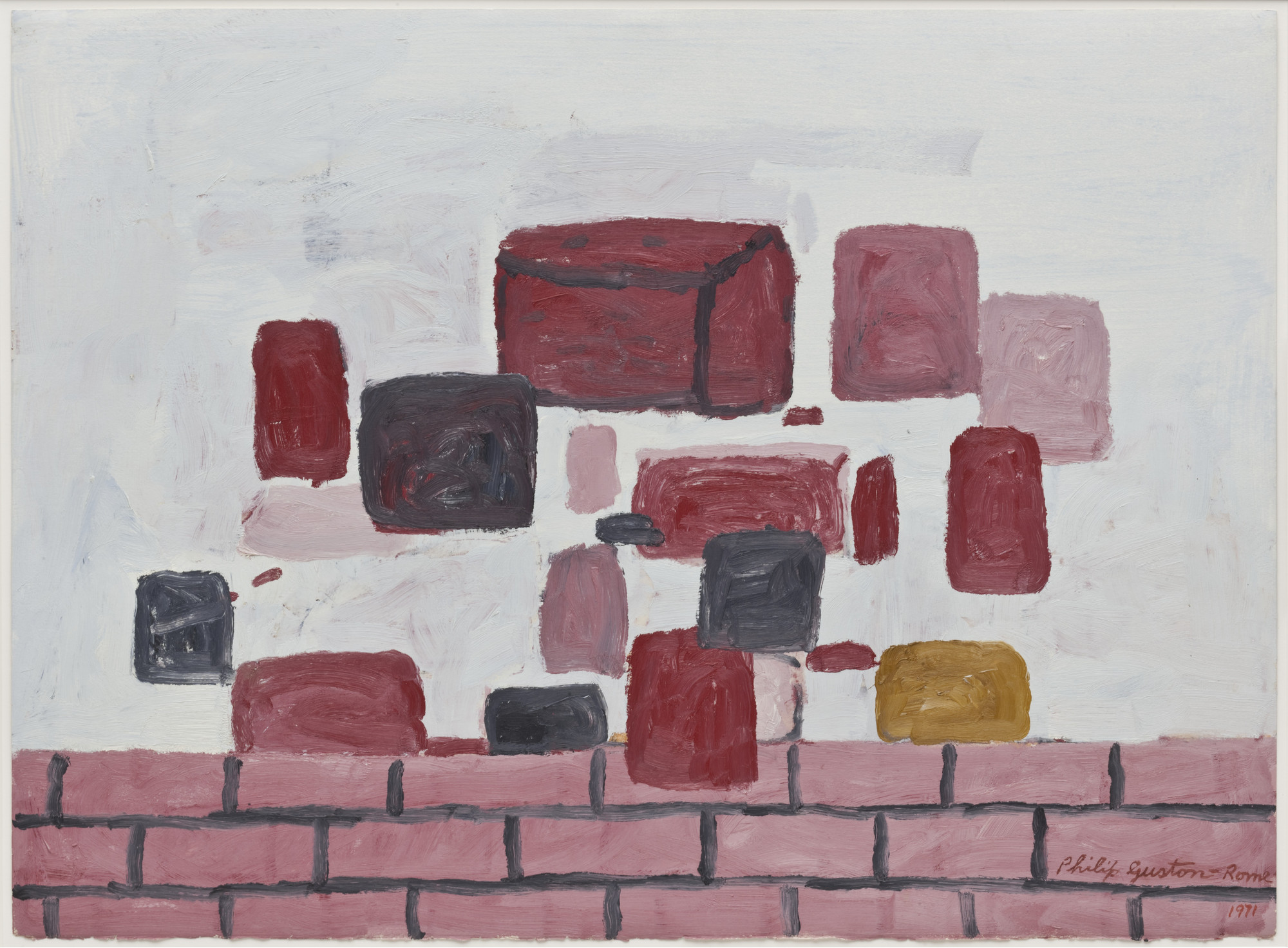 Philip Guston. Untitled (Rome)