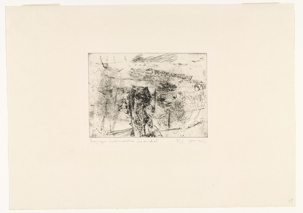 Flooded Dutch Landscape (Paysage inondé en Hollande)