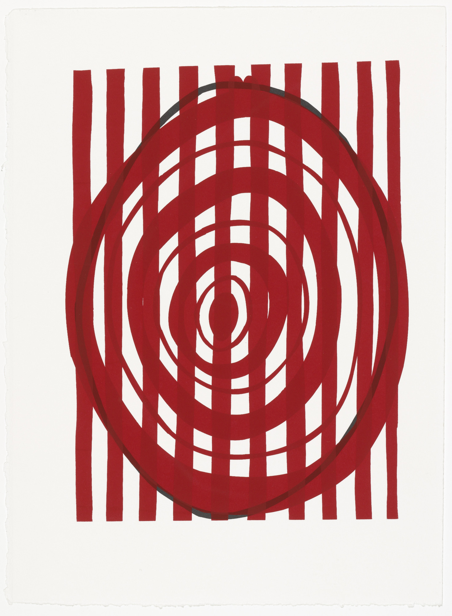 Louise Bourgeois. Untitled, state II of II, variant