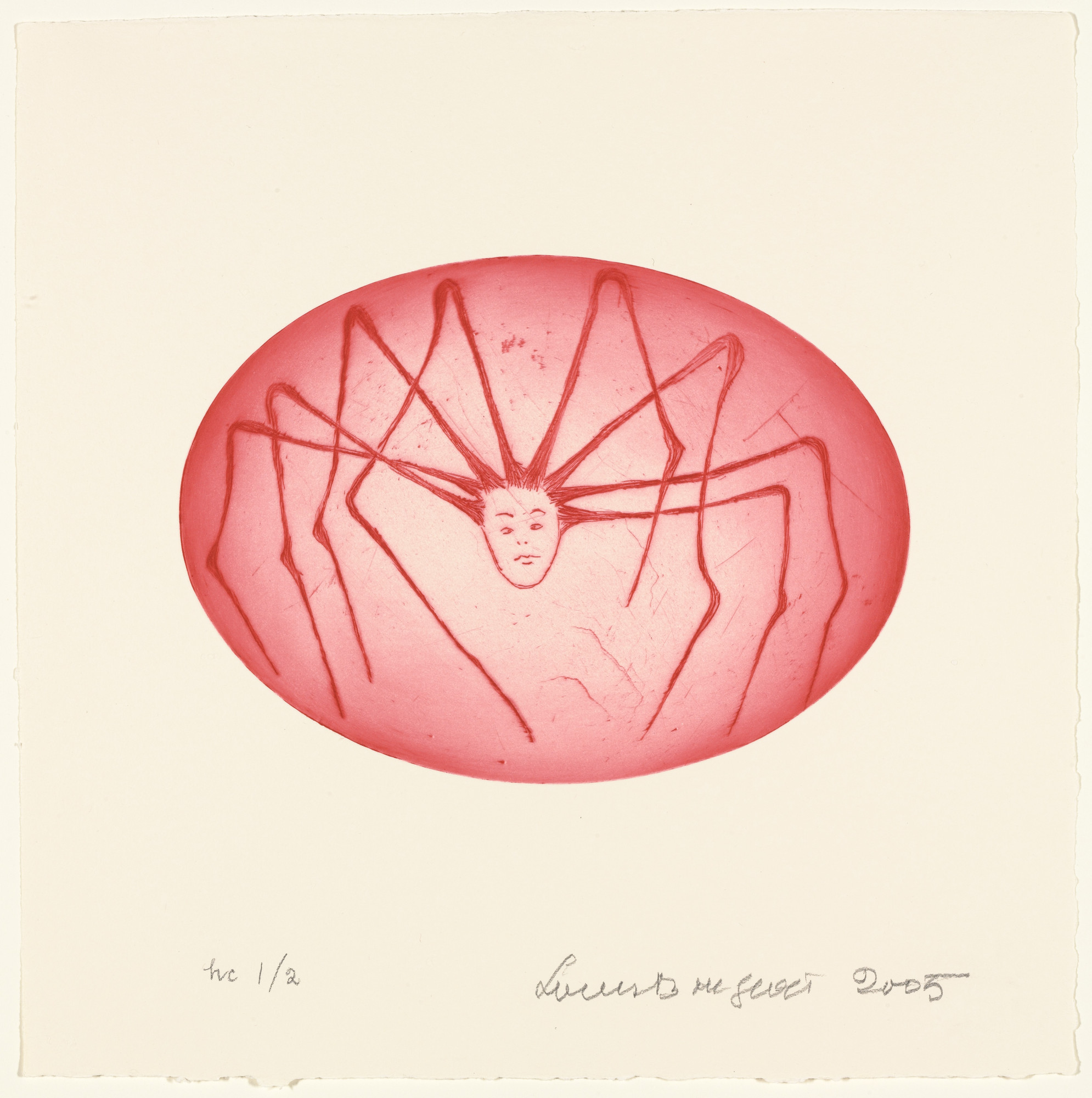 Louise Bourgeois. Spider Woman, only state. 2005 | MoMA