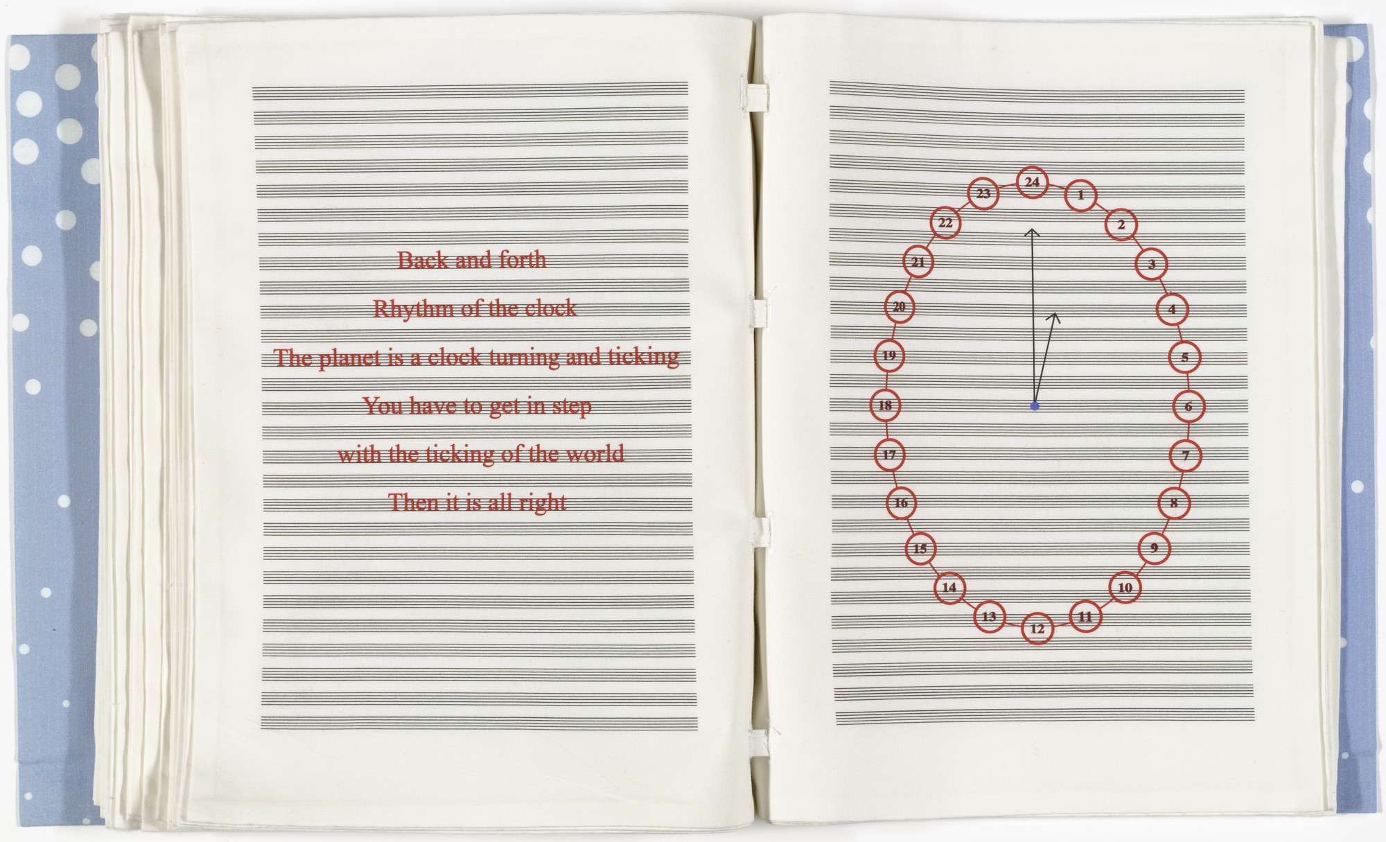 Louise Bourgeois. Untitled, no. 20 of 24, from the illustrated book, Hours of the Day. 2006