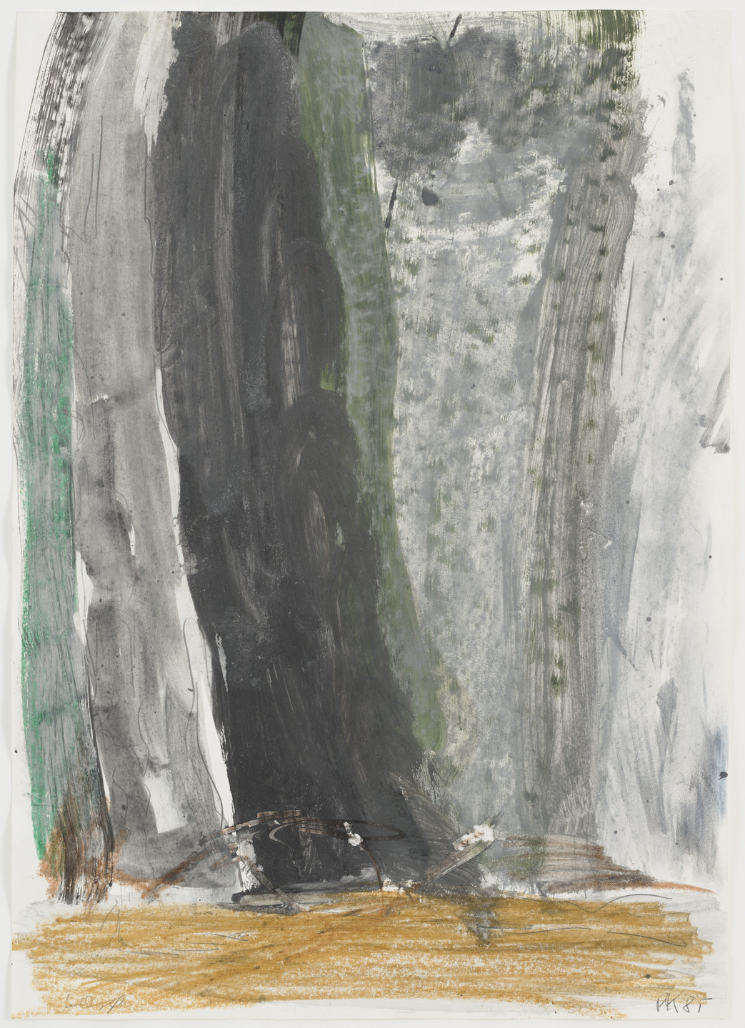 Per Kirkeby. Untitled. 1985