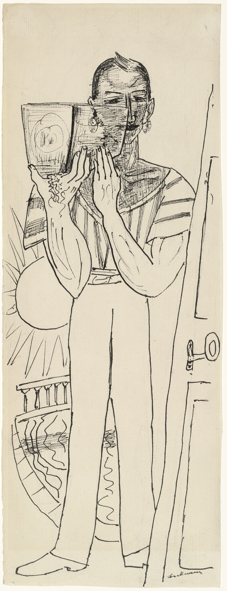 Max Beckmann. The Iceman (Der Eismann)