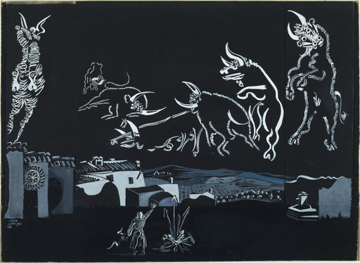 Set design for Cuckold's Fair