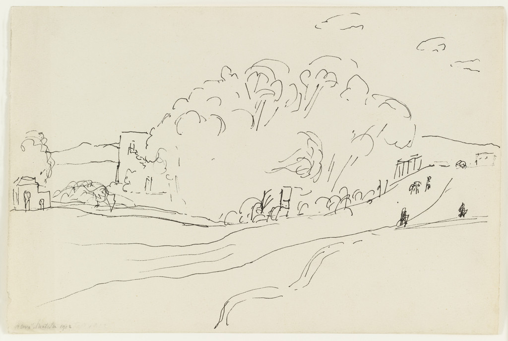 Paysage près de Tanger, Henri Matisse, 1912