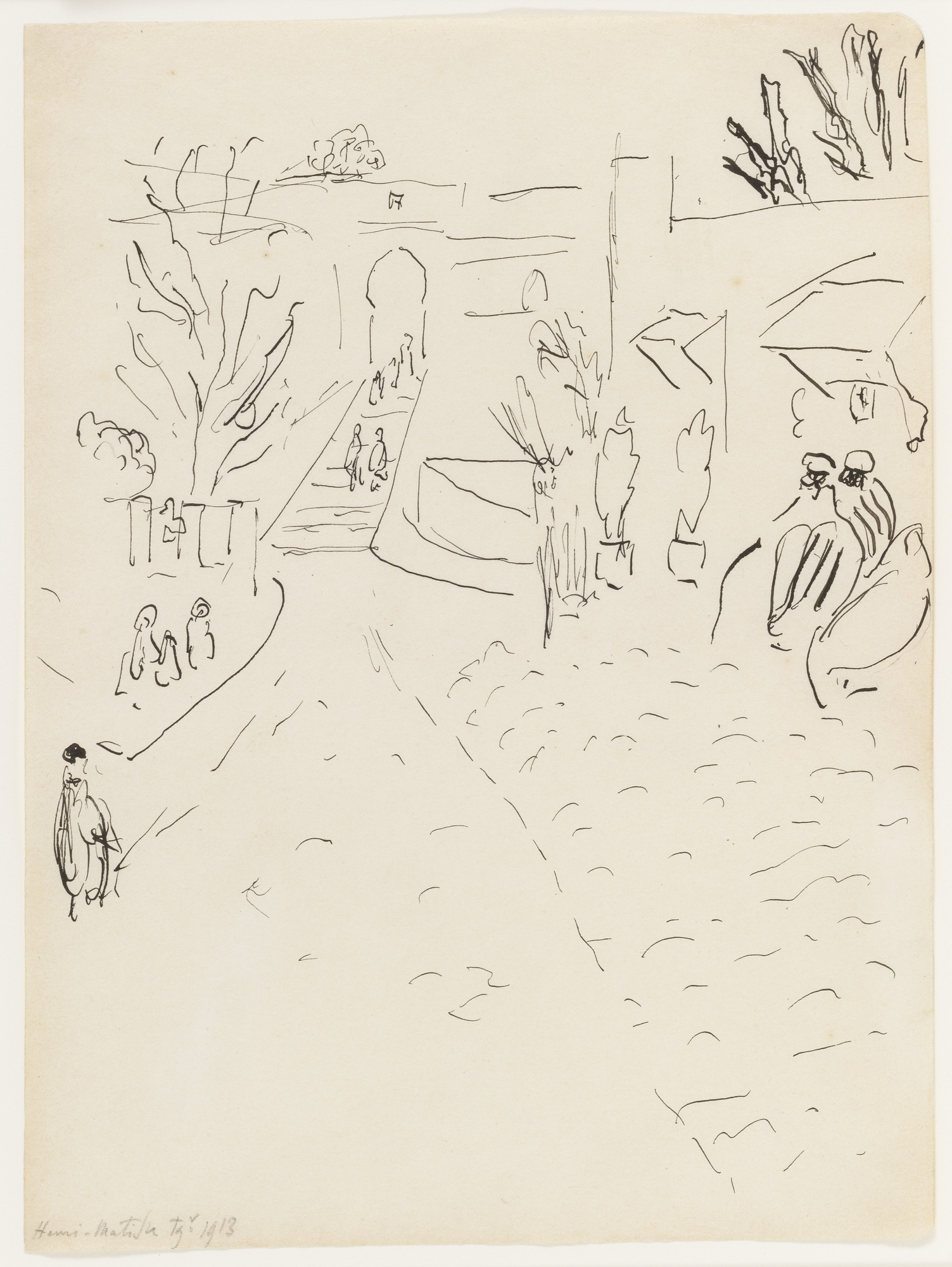 Henri Matisse. À la Porte de las Casbah