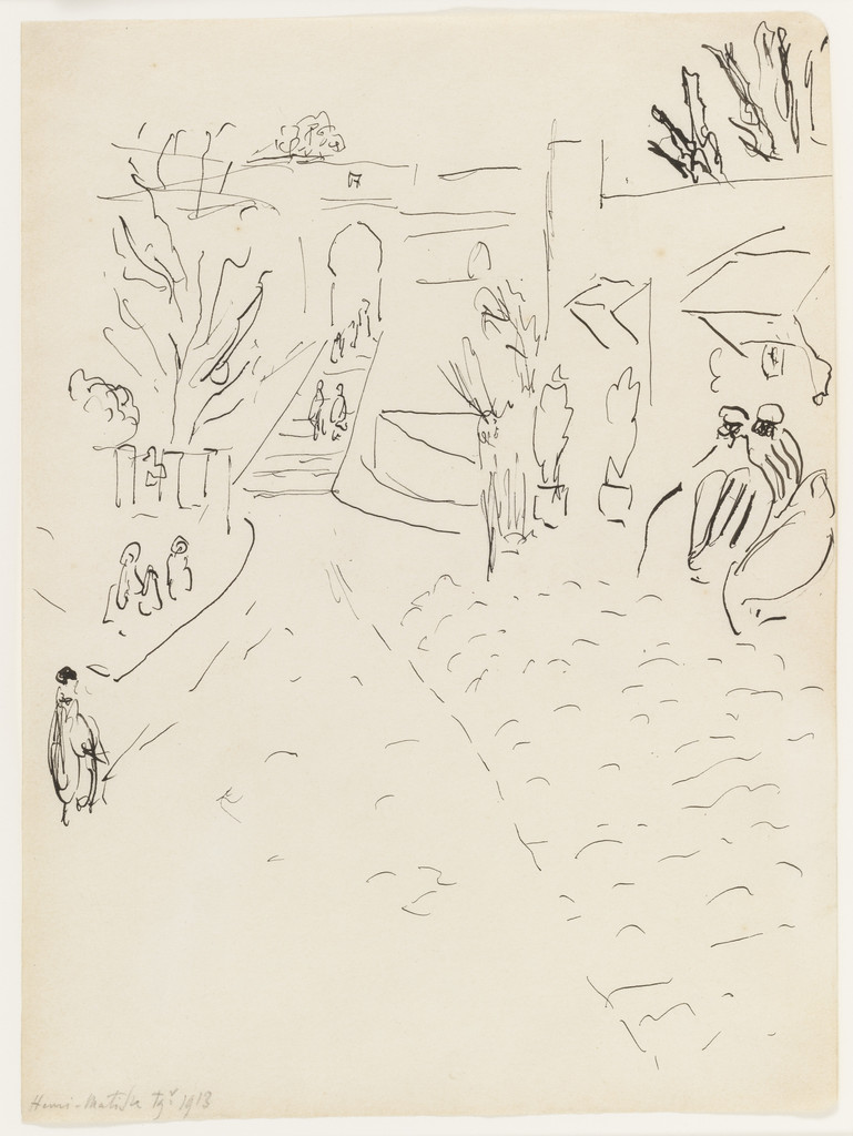 À la Porte de las Casbah, Henri Matisse, 1913