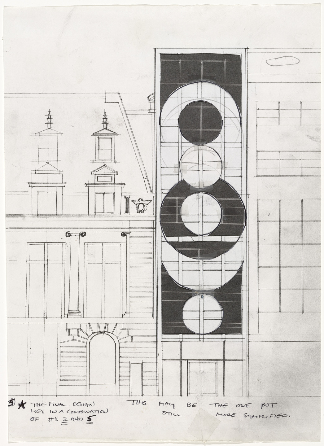 Gordon Matta-Clark. Untitled (Proposal for a Museum of Modern Art Project). (1978)