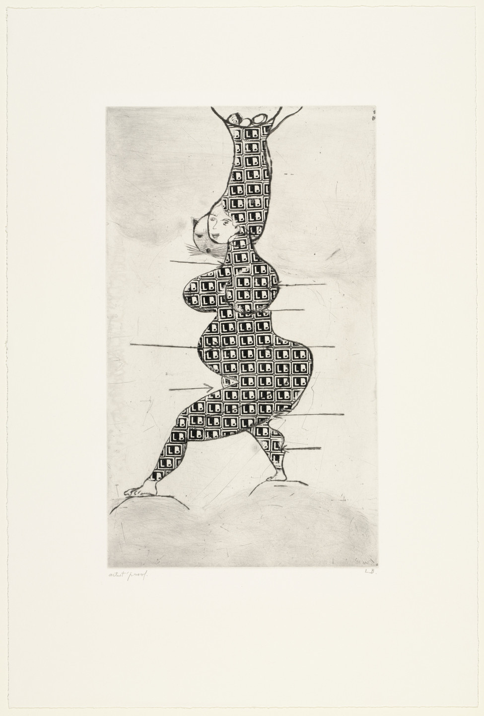 Louise Bourgeois. Stamp of Memories II. 1994