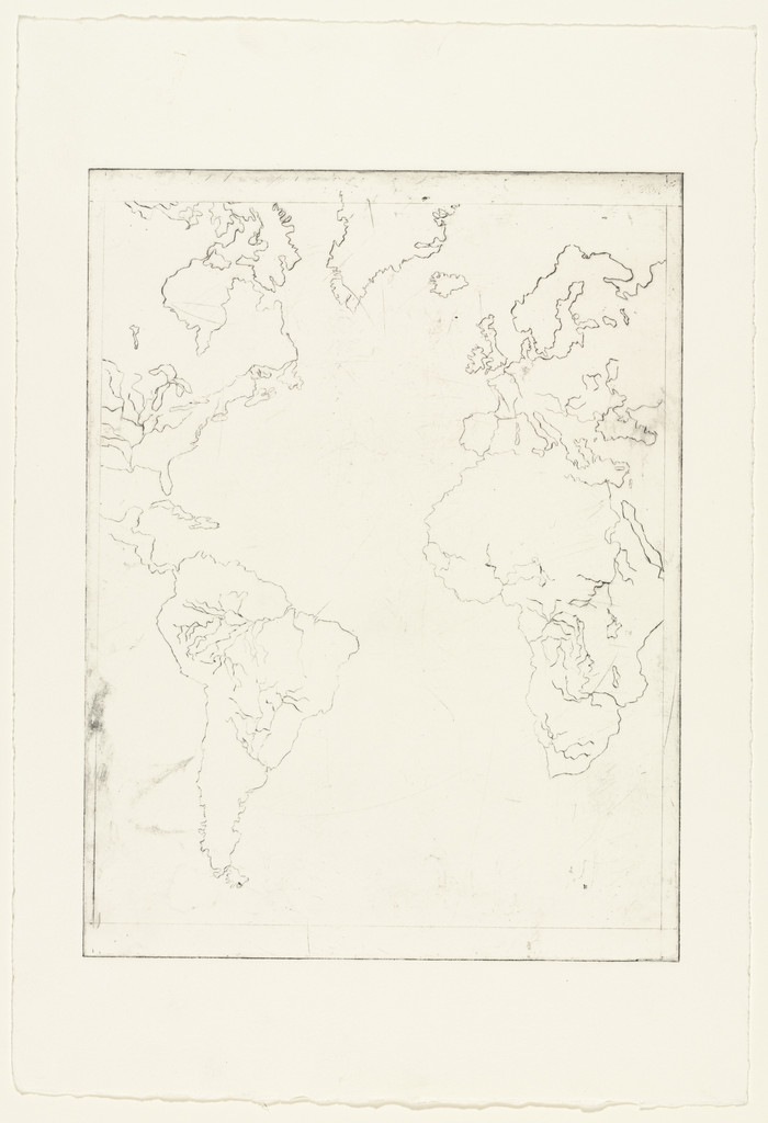 Map of the Western Hemisphere