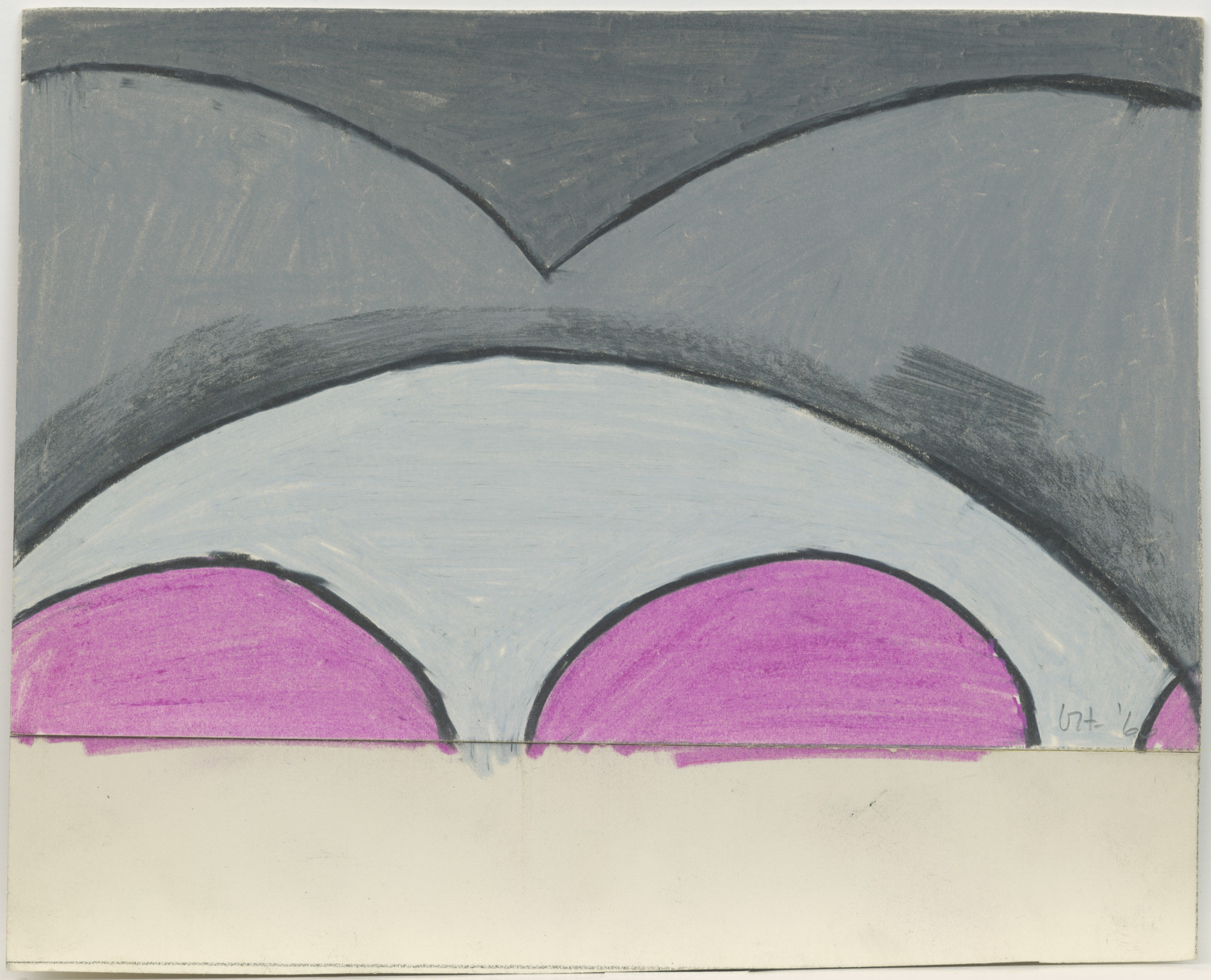 David Hockney. Untitled, design for Ubu Roi