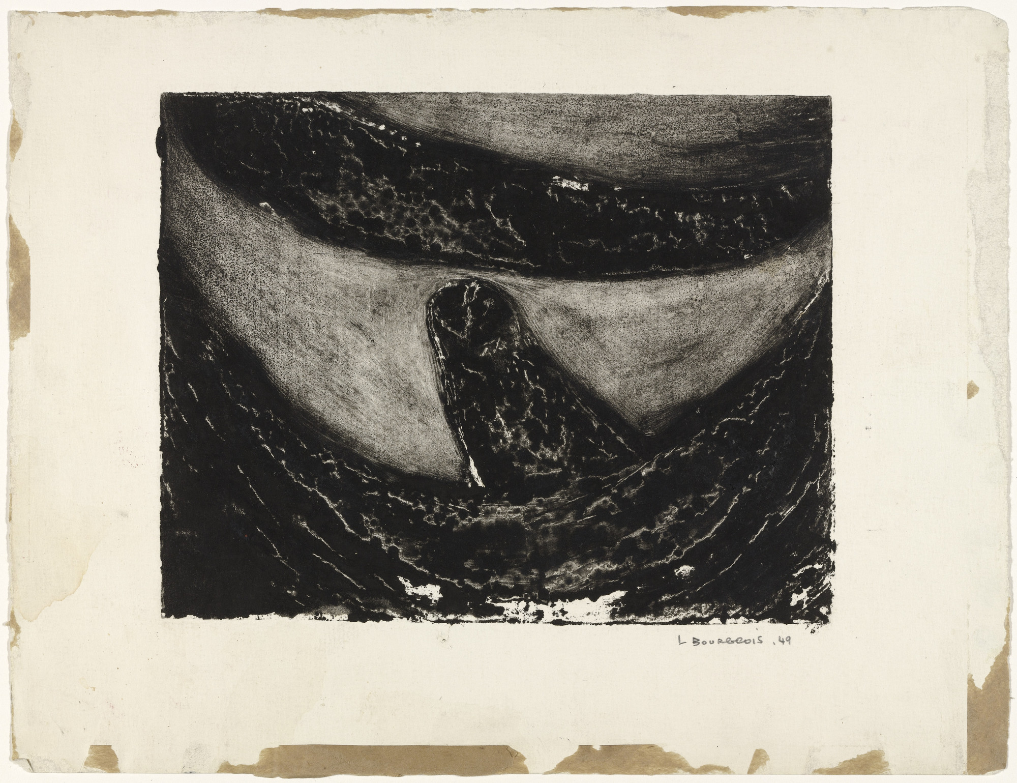 Louise Bourgeois. Attaque, state I of II