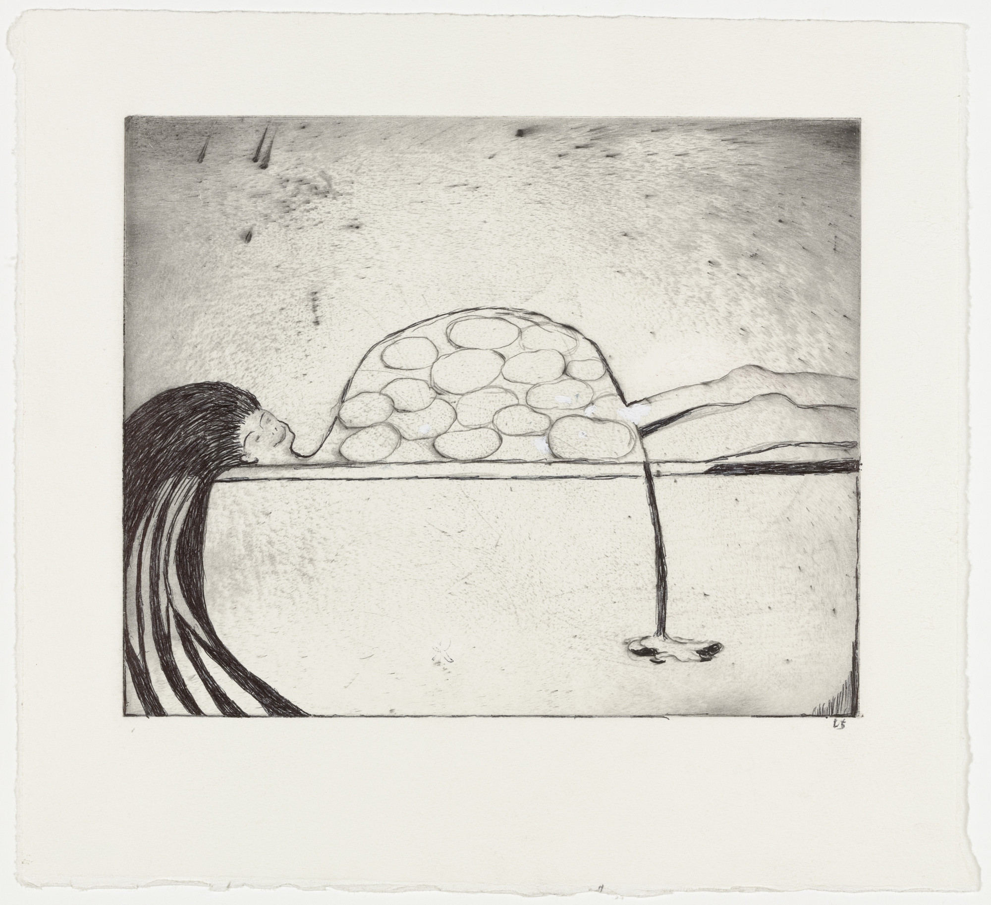 Louise Bourgeois. Medical Print, state I of III