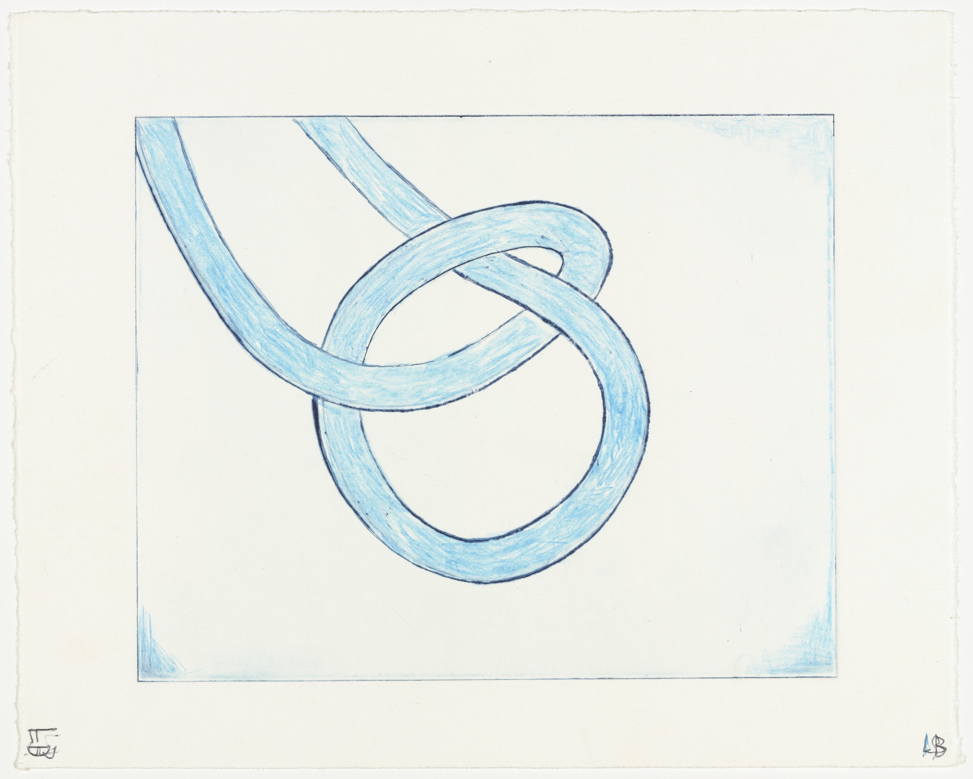 Louise Bourgeois. Untitled, state III of IV