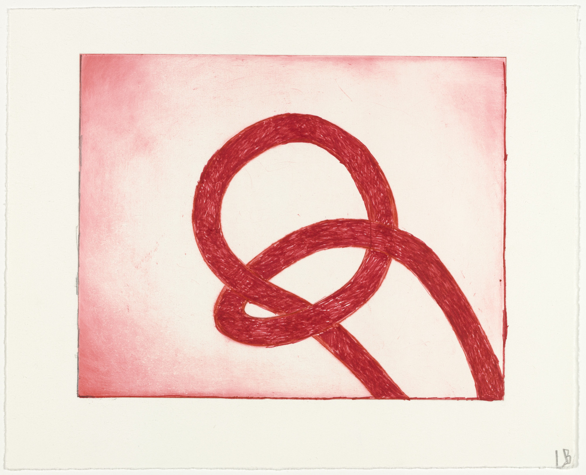 Louise Bourgeois. Untitled, state IV of IV, variant