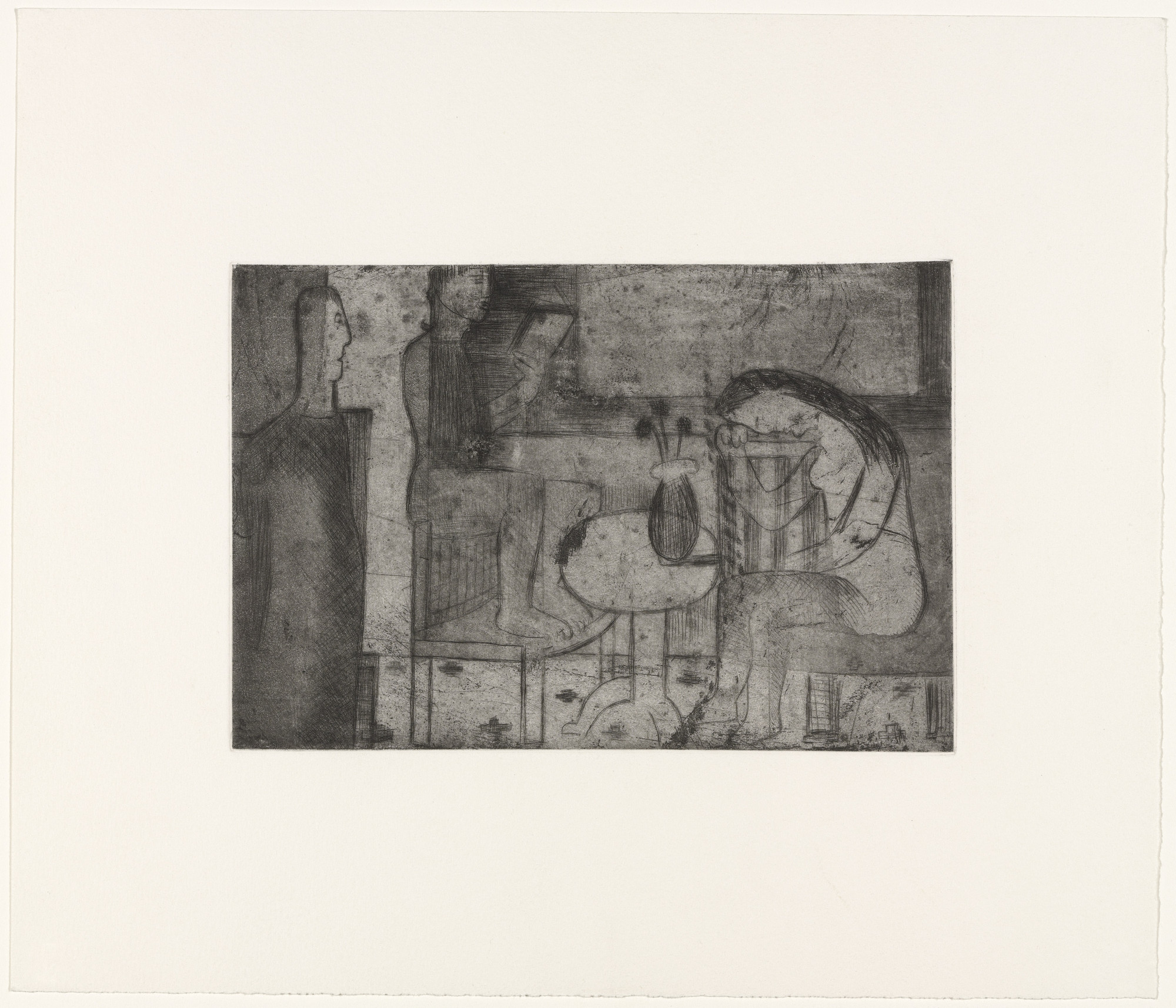 Louise Bourgeois. Youth, state X of X, variant