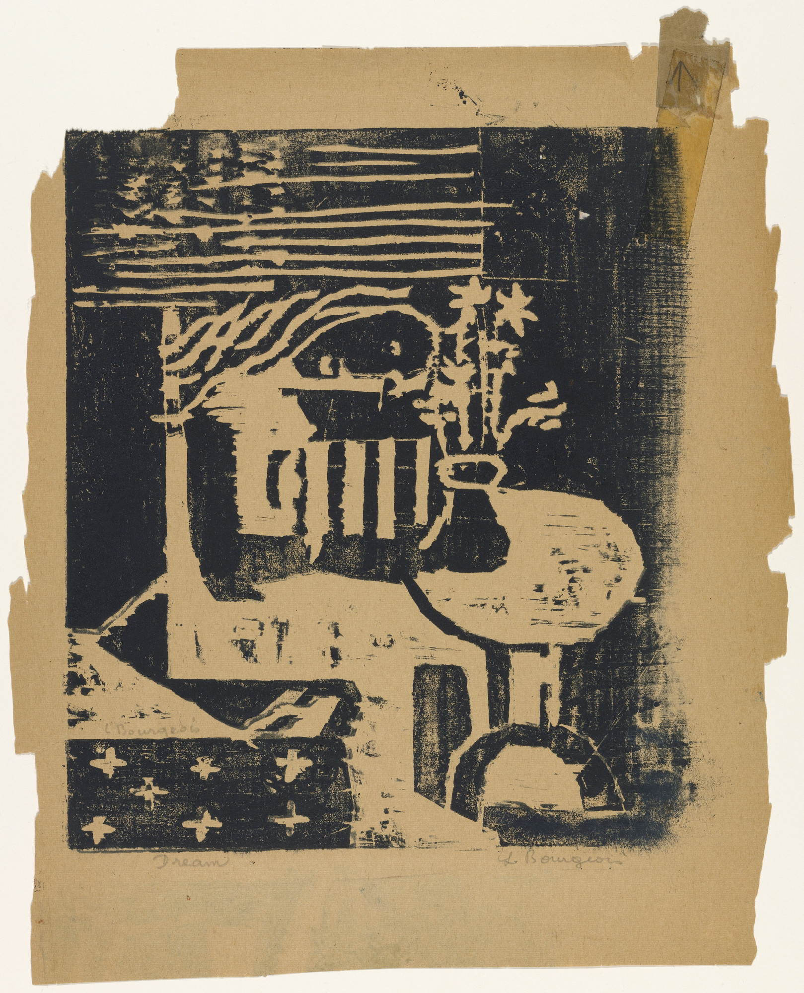Louise Bourgeois. Dream, version 1 of 2, state I of X