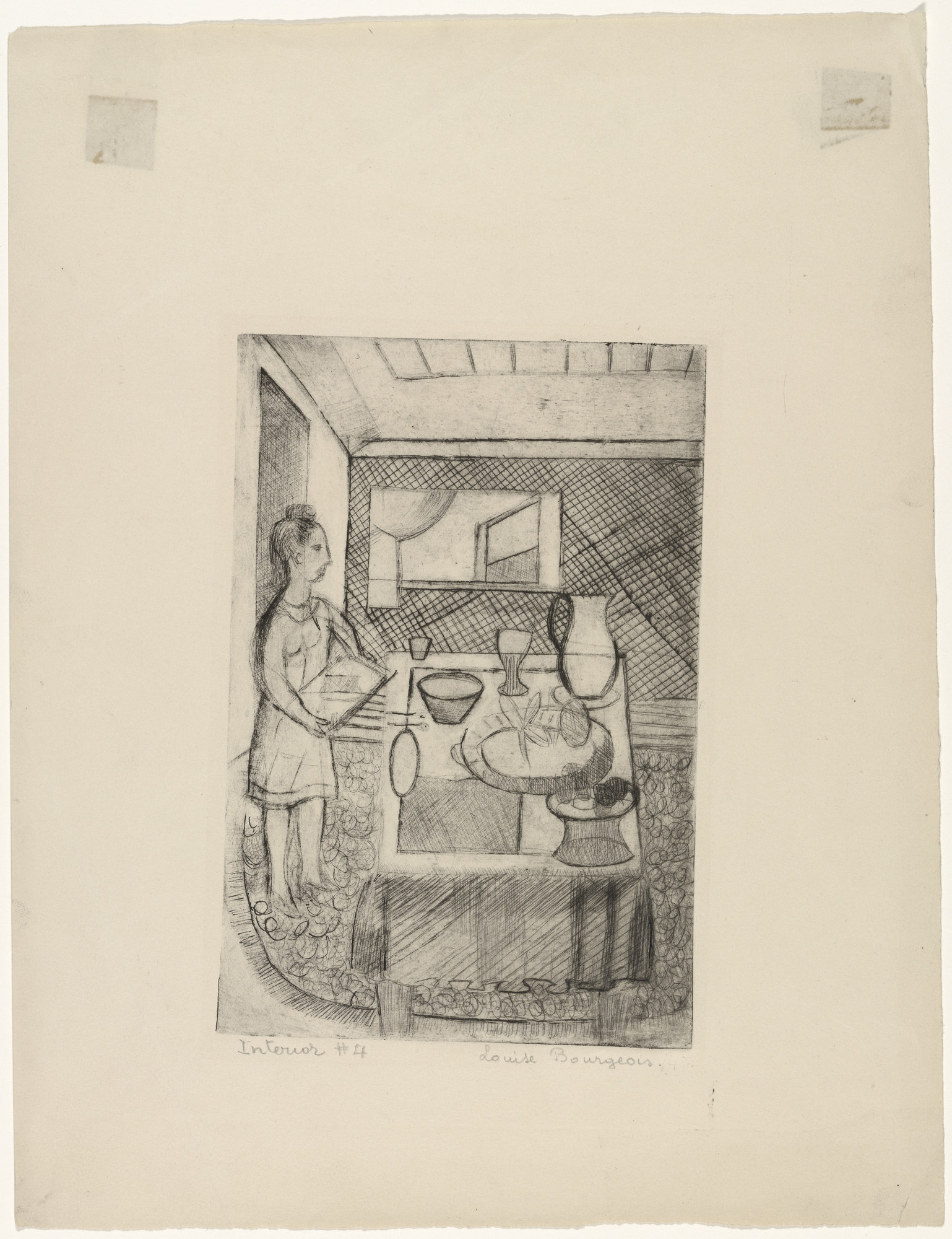 Louise Bourgeois. Easton, state III of III