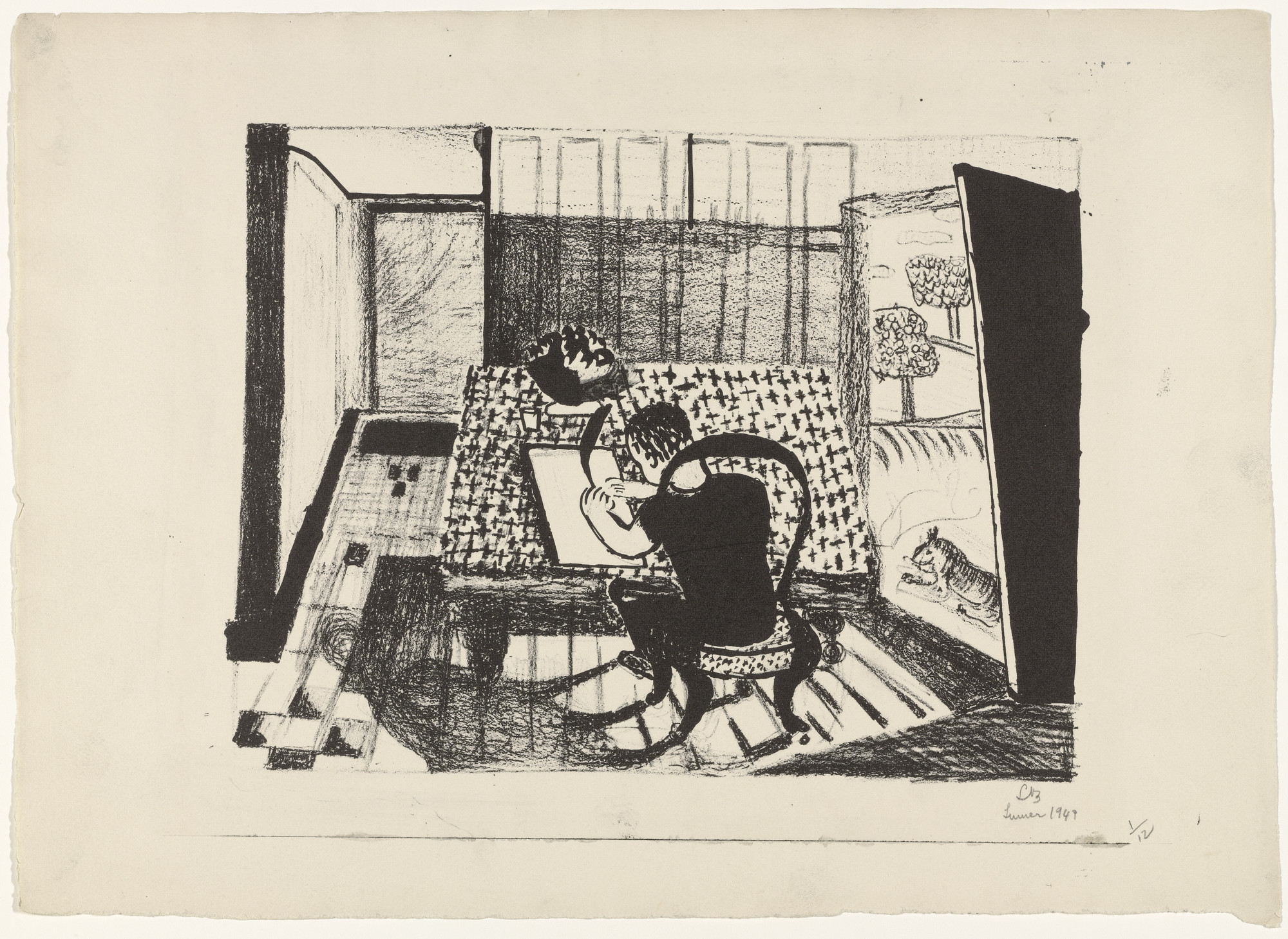 Louise Bourgeois. Summer, version 1 of 2, only state