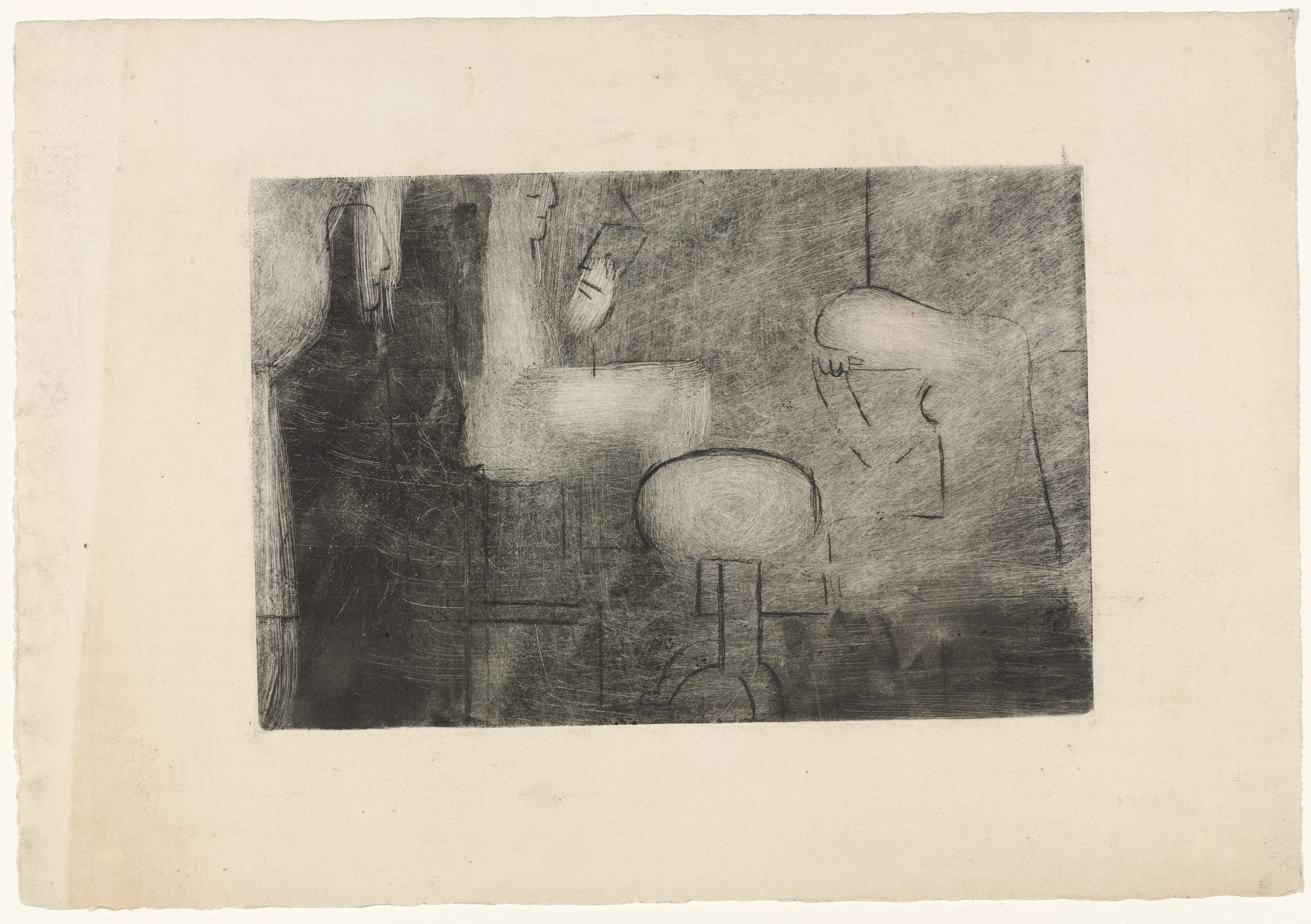 Louise Bourgeois. Youth, state I of X