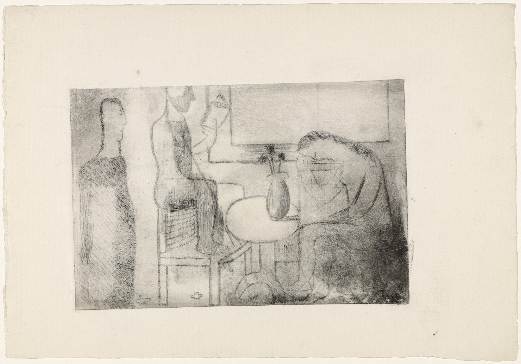 Louise Bourgeois. Youth, state VII of X