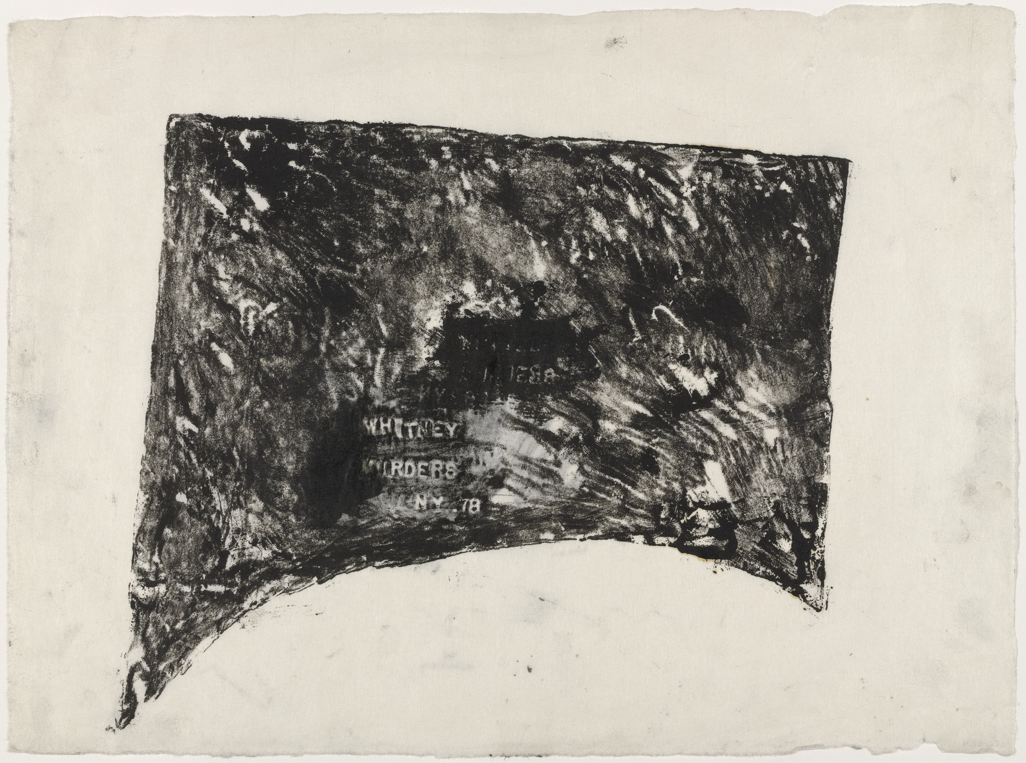 Louise Bourgeois. Whitney Murders, version 1 of 3, only state, variant