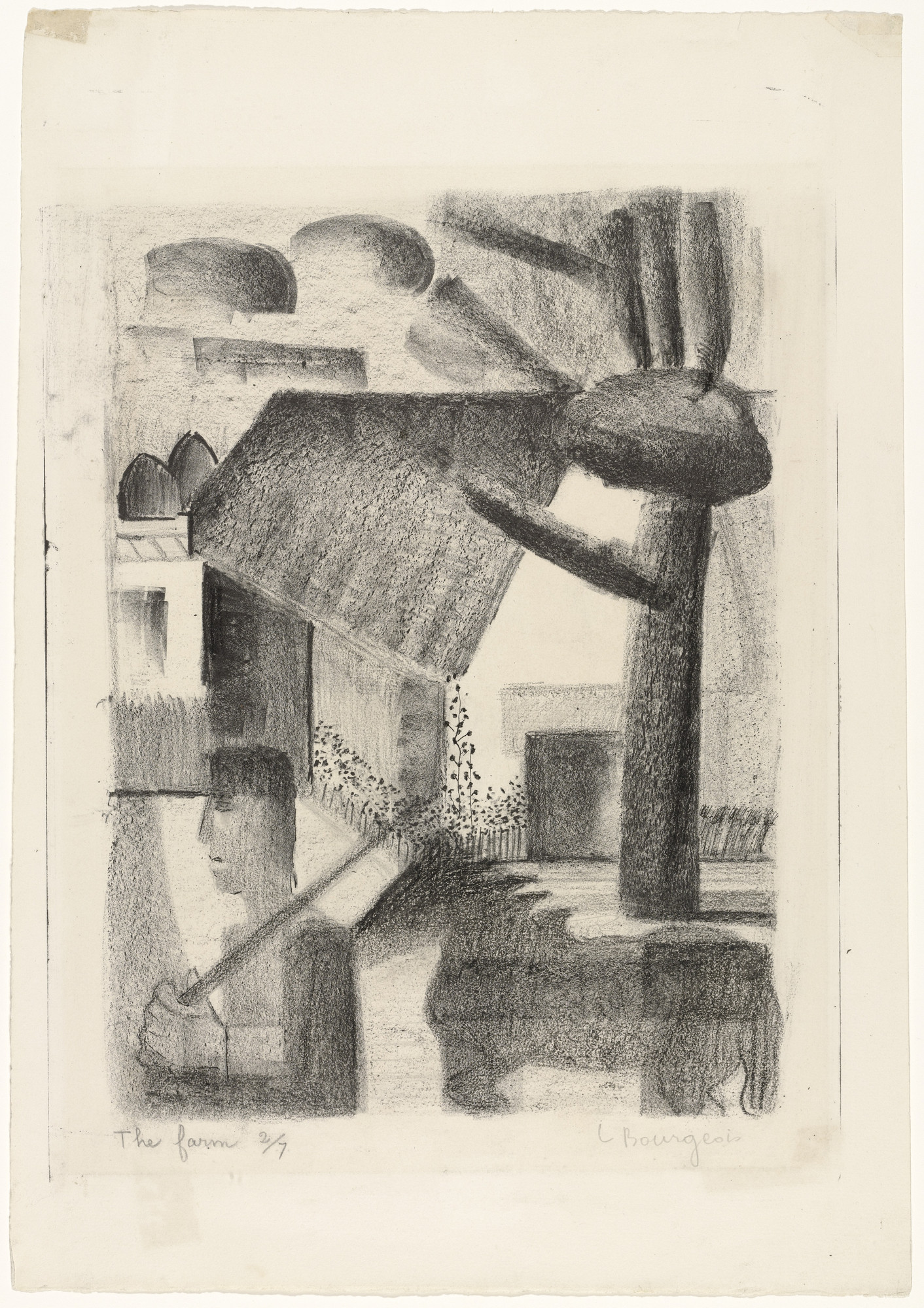 Louise Bourgeois. The Farm, state II of II
