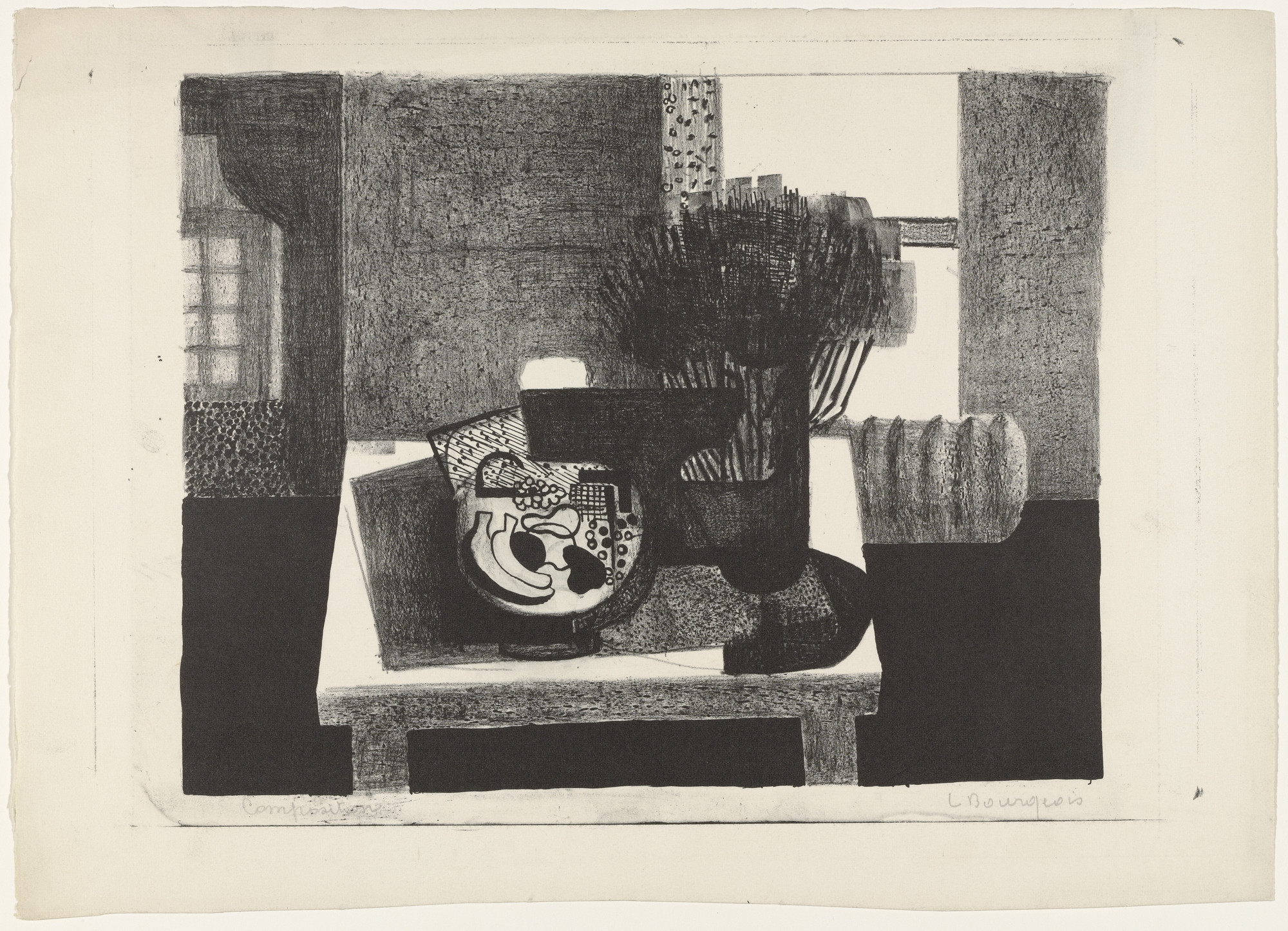 Louise Bourgeois. Composition, only state