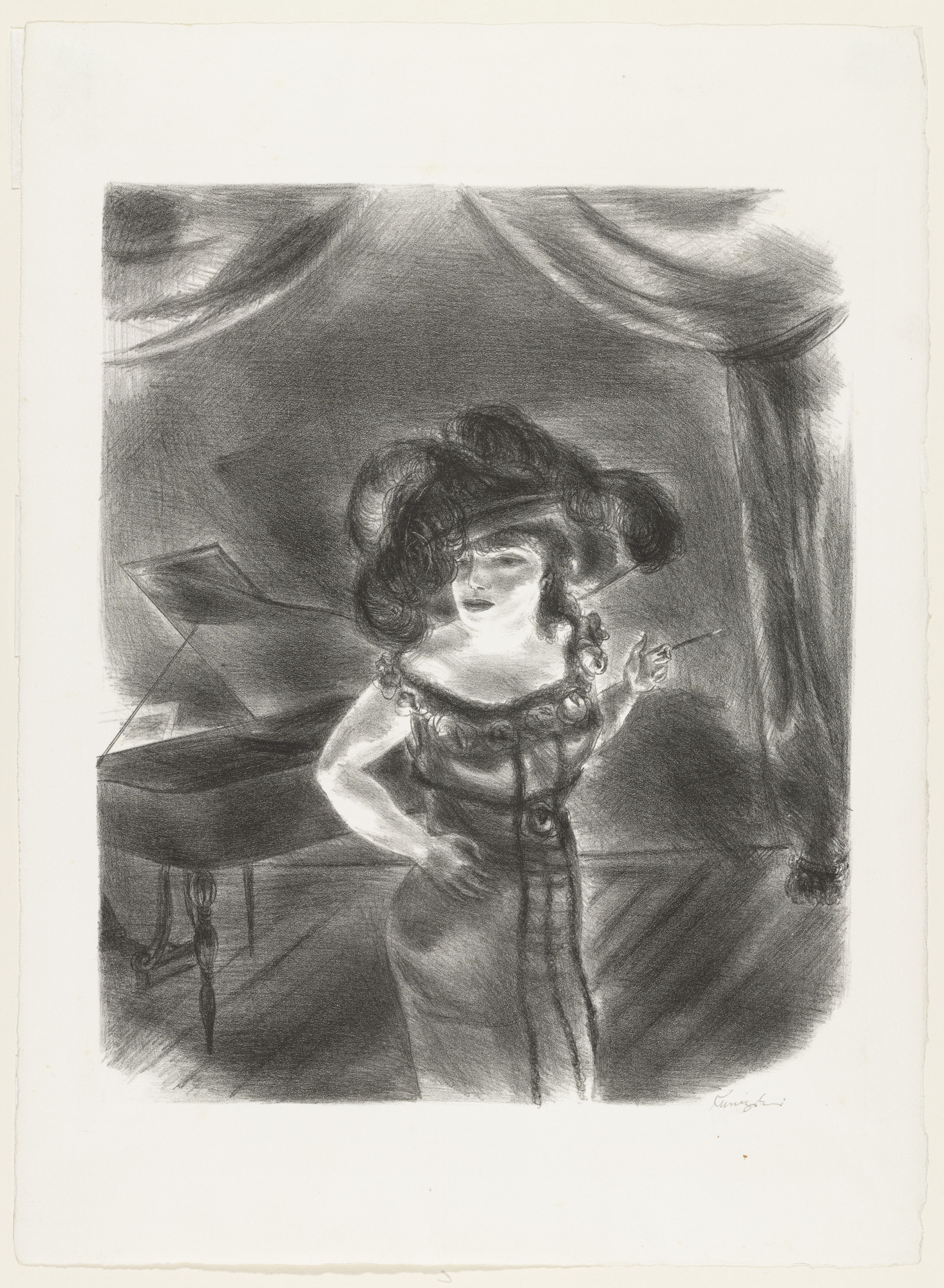 Yasuo Kuniyoshi. Burlesque Queen