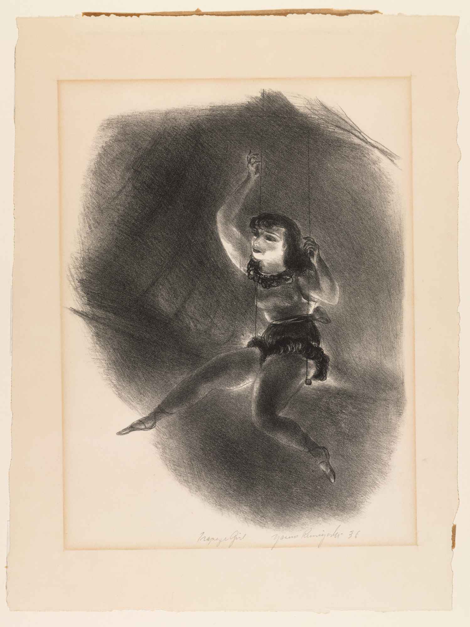 Yasuo Kuniyoshi. Trapeze Girl