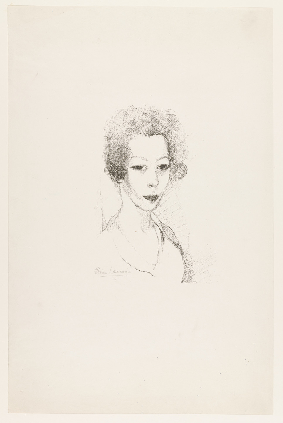 Marie Laurencin. Self Portrait (Autoportrait). 1920
