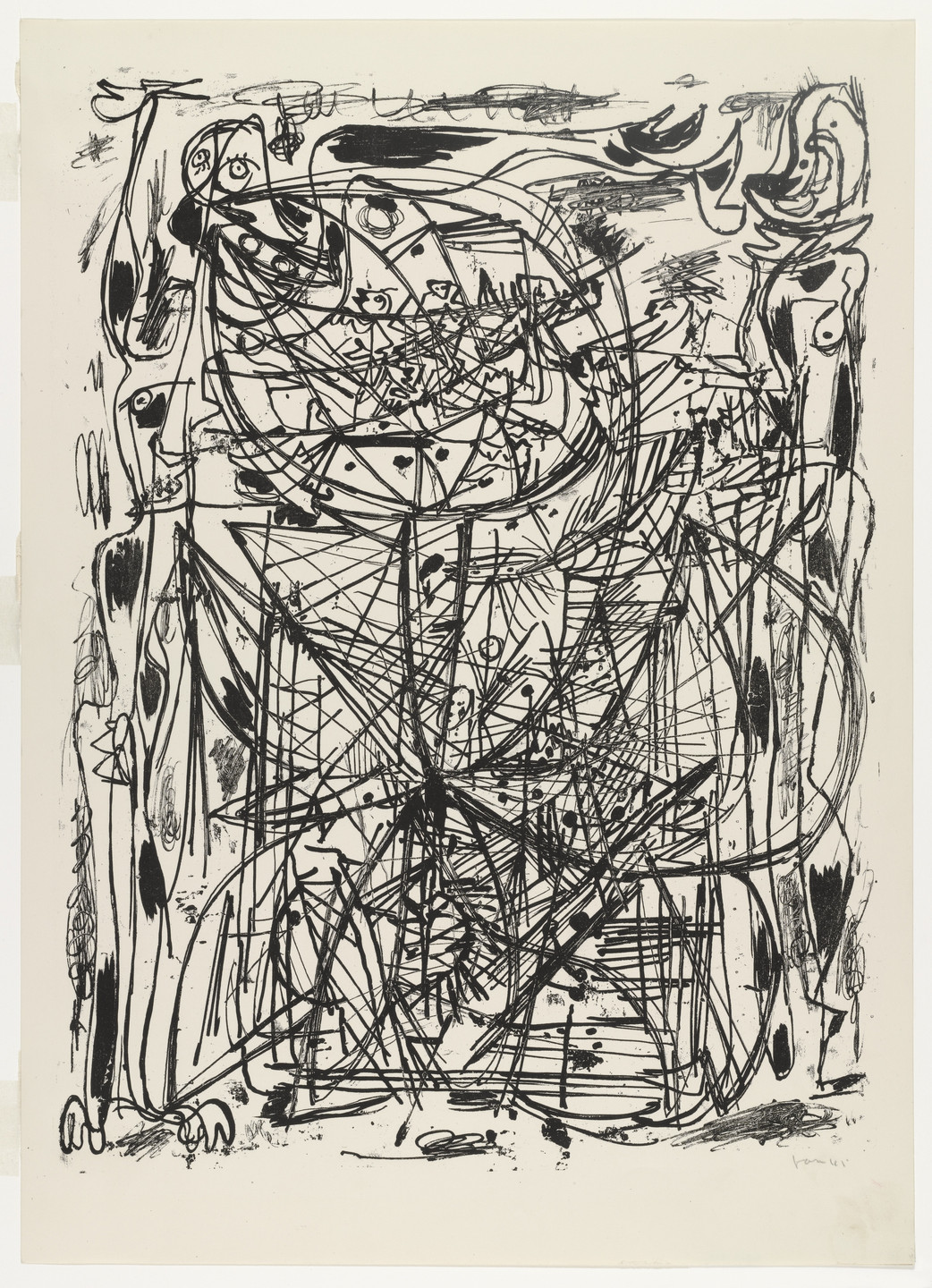 Asger Jorn. Untitled from 8 Lithografier (8 Lithographs). 1945