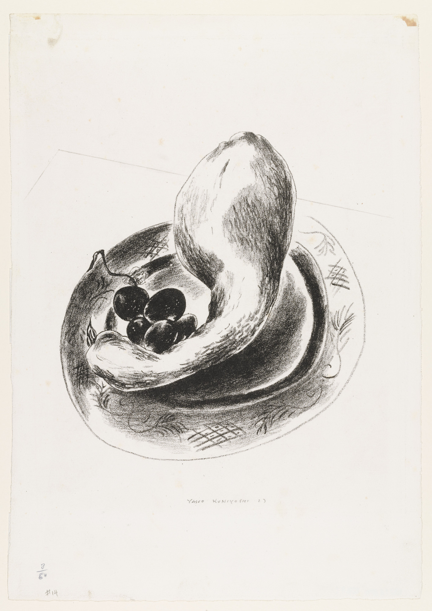 Yasuo Kuniyoshi. Squash
